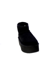Emu australia Stivaletto Donna Nero Stinger Micro Flatform W13082-blk