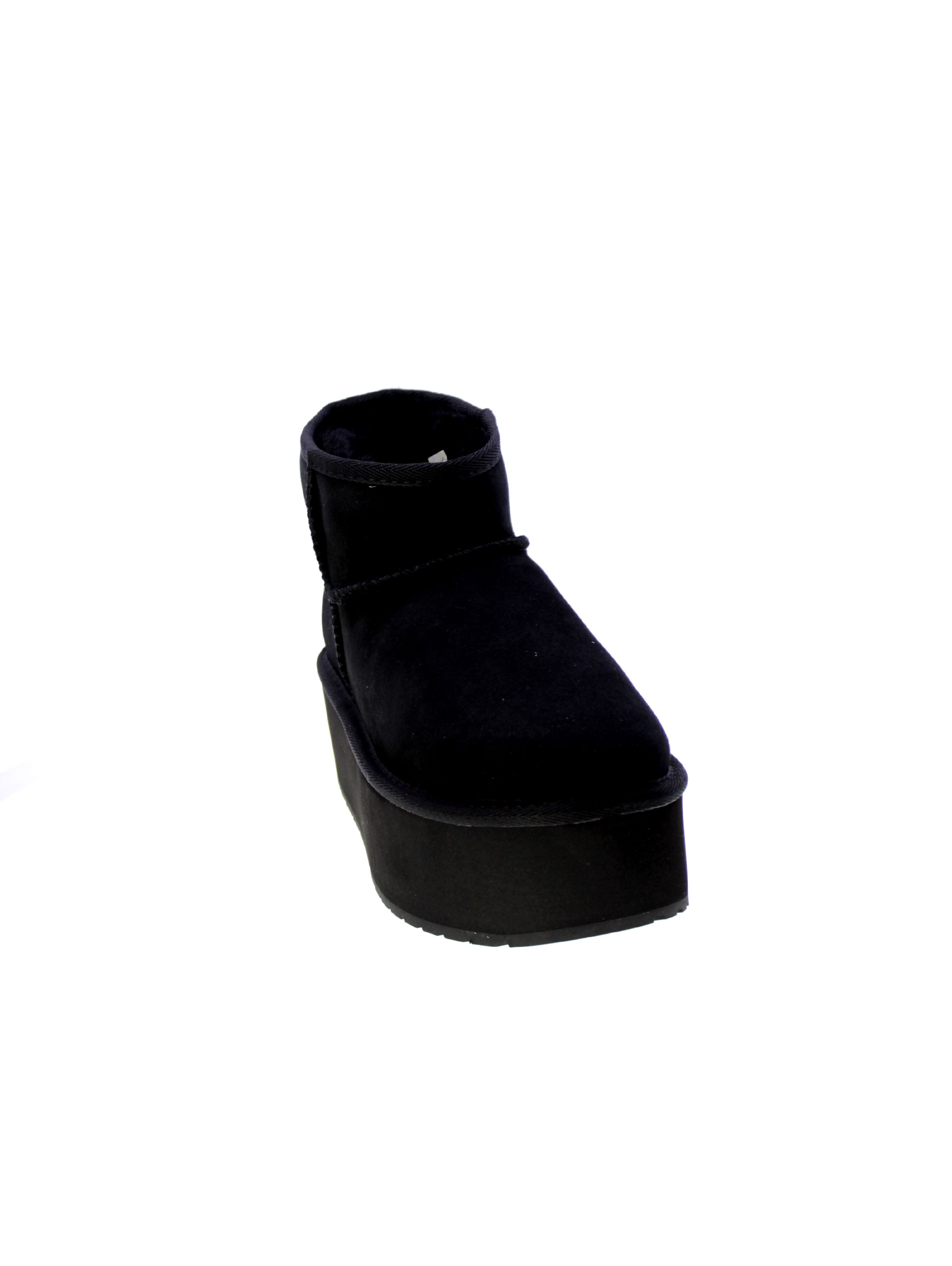 Emu australia Stivaletto Donna Nero Stinger Micro Flatform W13082-blk