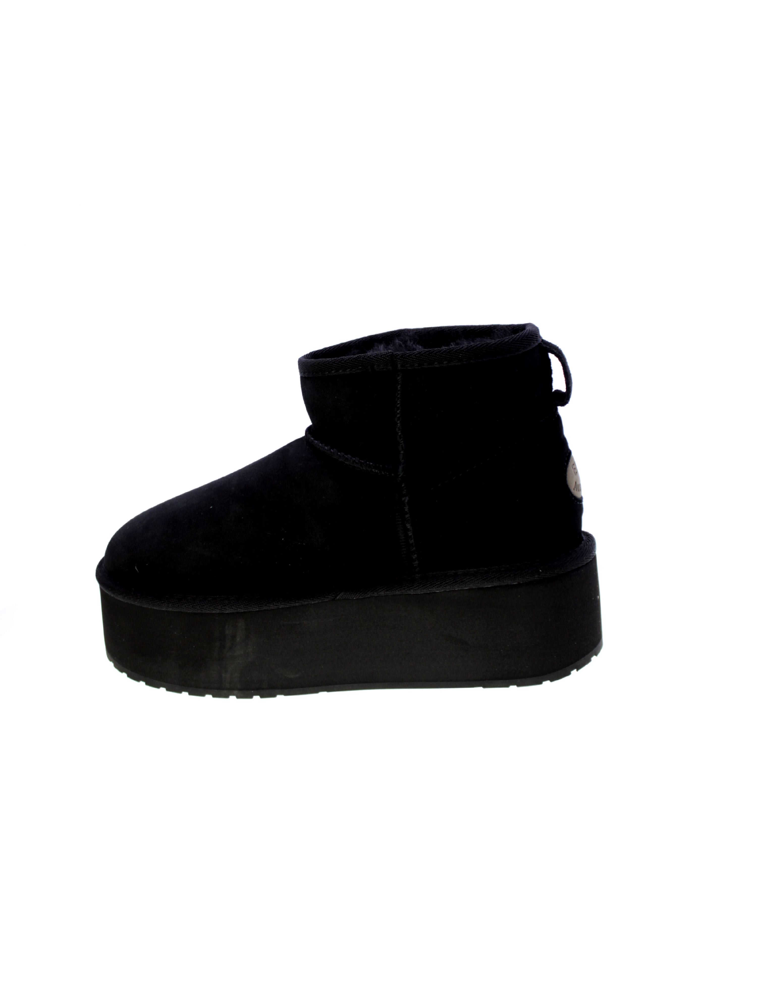 Emu australia Stivaletto Donna Nero Stinger Micro Flatform W13082-blk