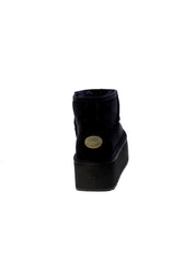 Emu australia Stivaletto Donna Nero Stinger Micro Flatform W13082-blk