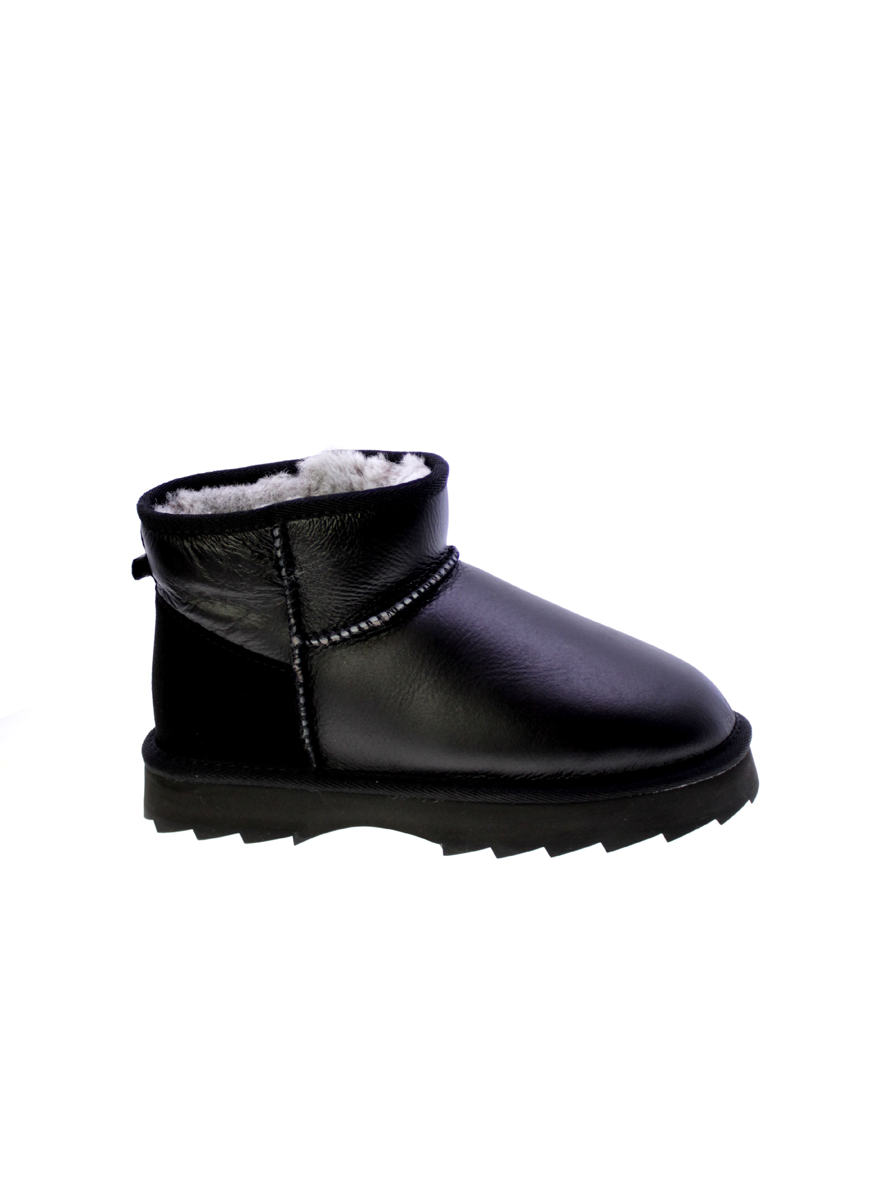 Emu australia Stivaletto Donna Nero Sharky Micro Town W13154-blk