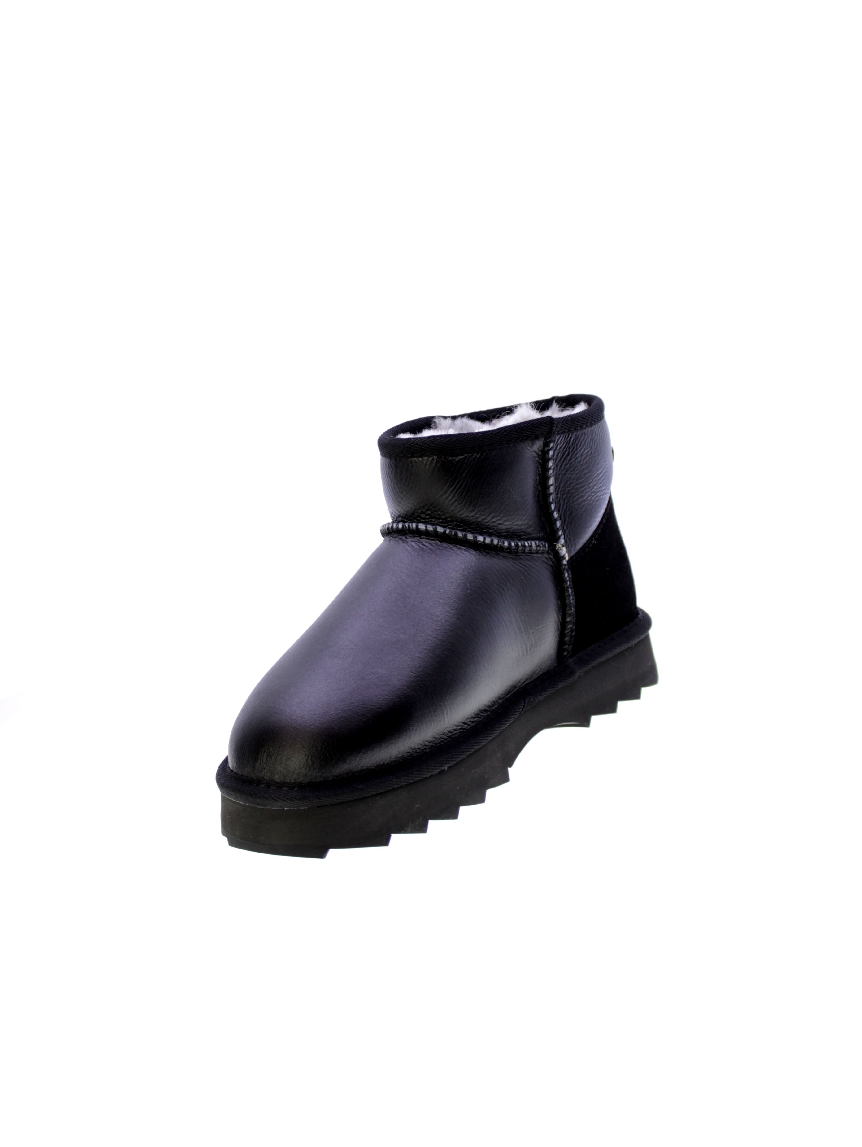Emu australia Stivaletto Donna Nero Sharky Micro Town W13154-blk