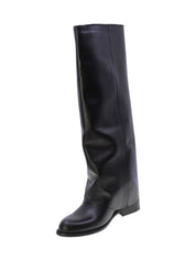 N.6 milano Stivale Donna Nero Roma101