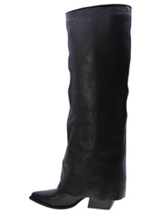 N.6 milano Stivale Donna Nero Tex4001