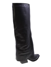 N.6 milano Stivale Donna Nero Tex4001