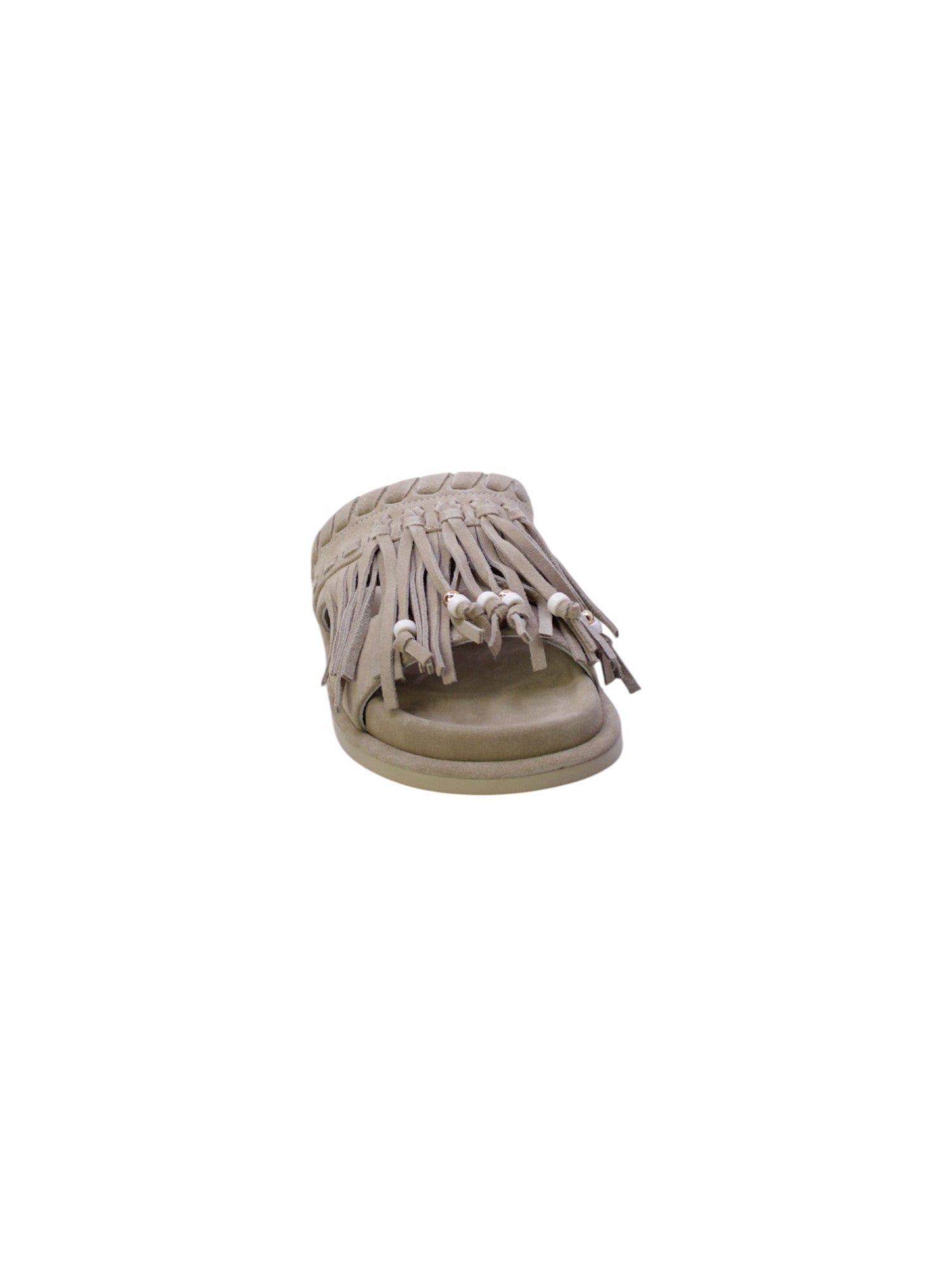 Apepazza Sandalo Mules Frange Donna Beige S5apache01 Alba