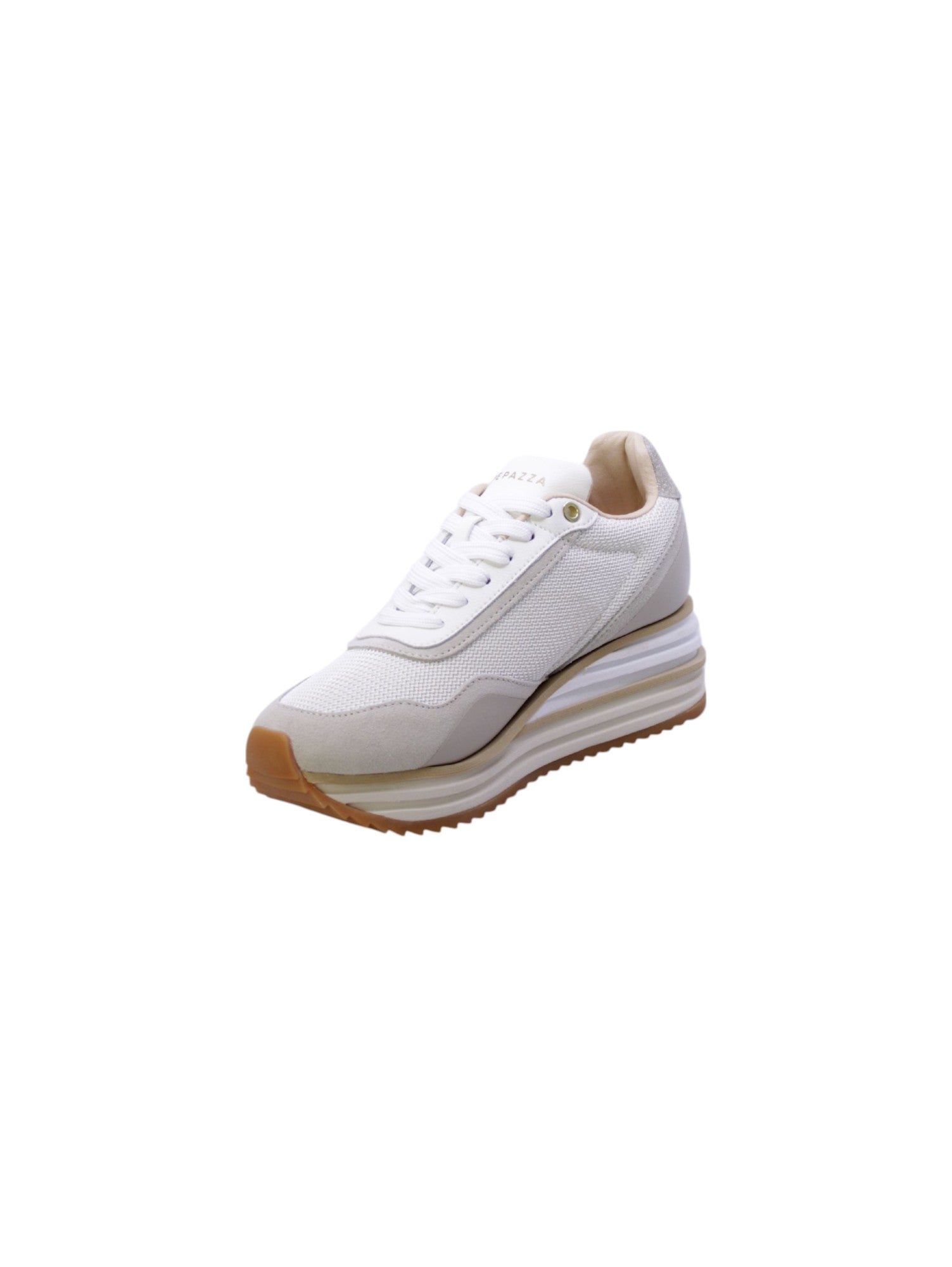 Apepazza Sneakers Donna Bianco Laminato S5lyd02/laura