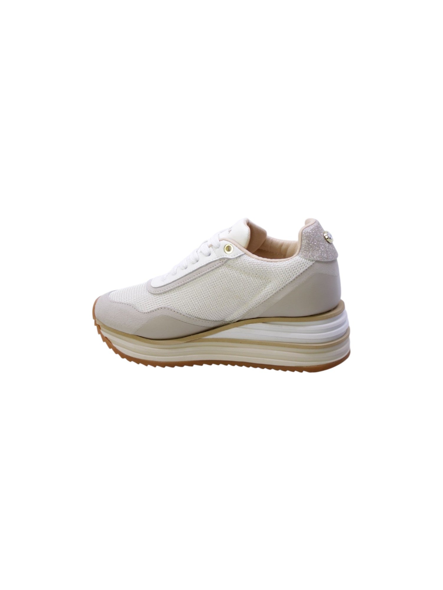 Apepazza Sneakers Donna Bianco Laminato S5lyd02/laura