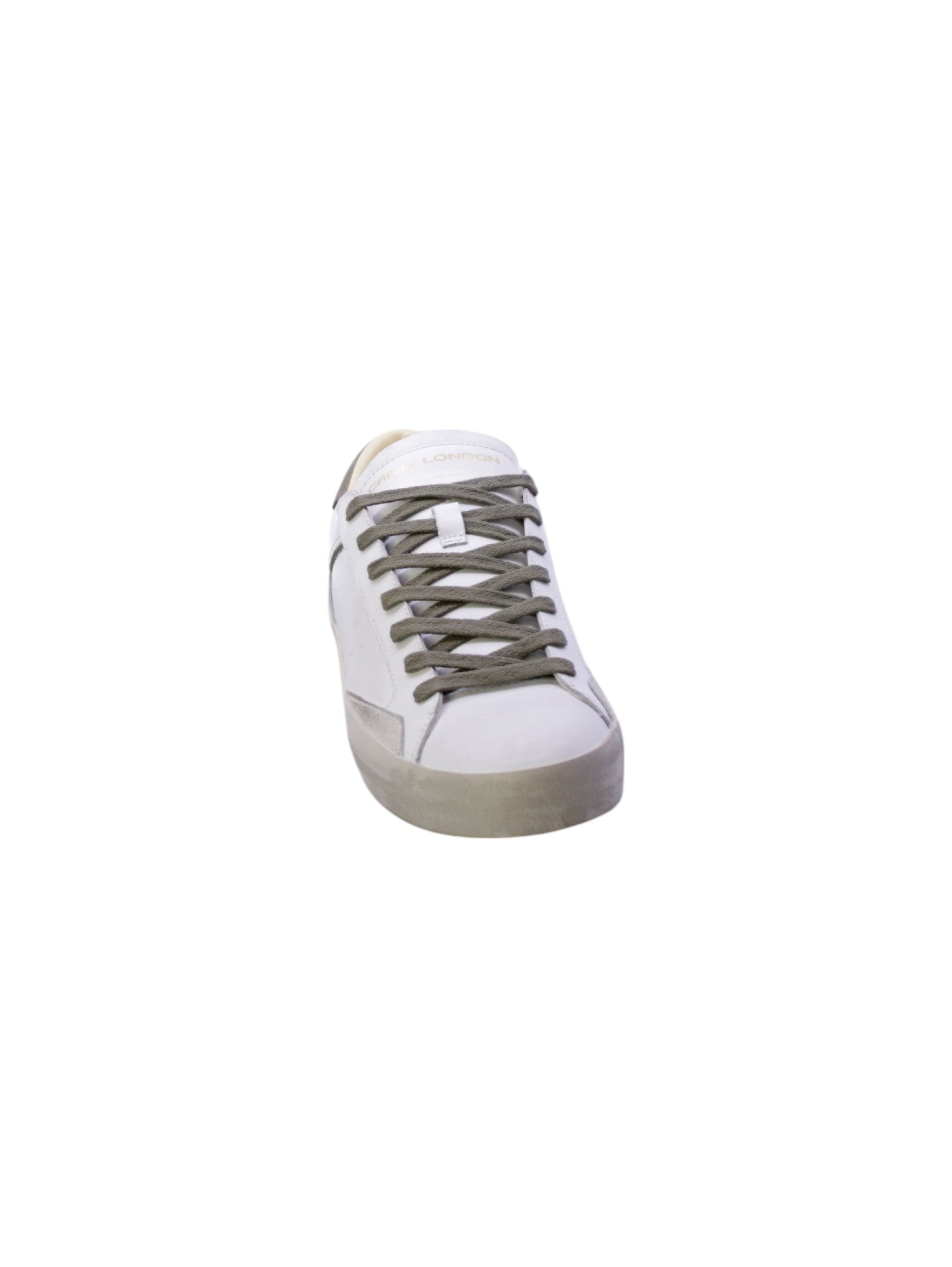 Crime london Sneakers Uomo Bianco Distressed 14001pp7b