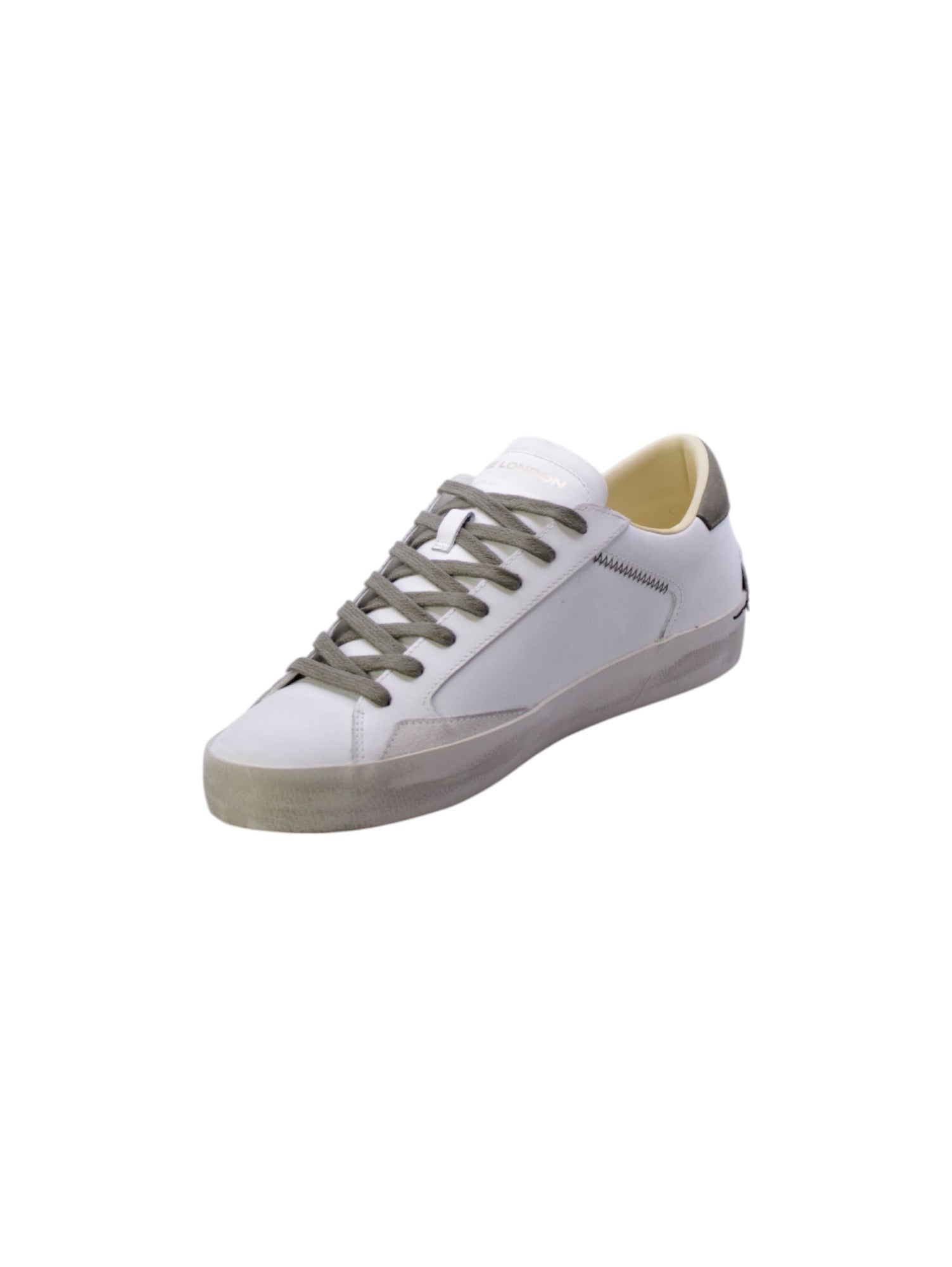 Crime london Sneakers Uomo Bianco Distressed 14001pp7b