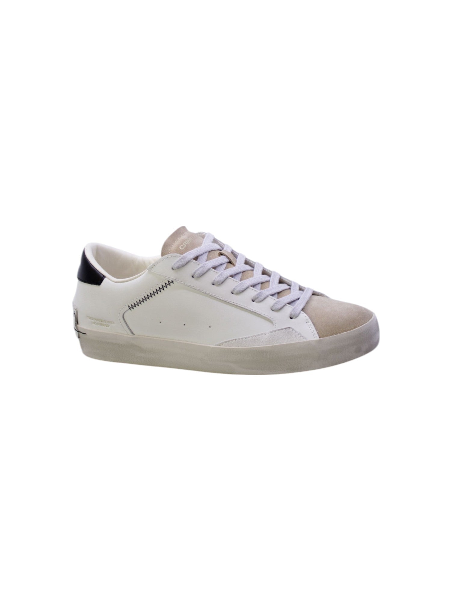 Crime london Sneakers Uomo Bianco Distressed 14009pp7b