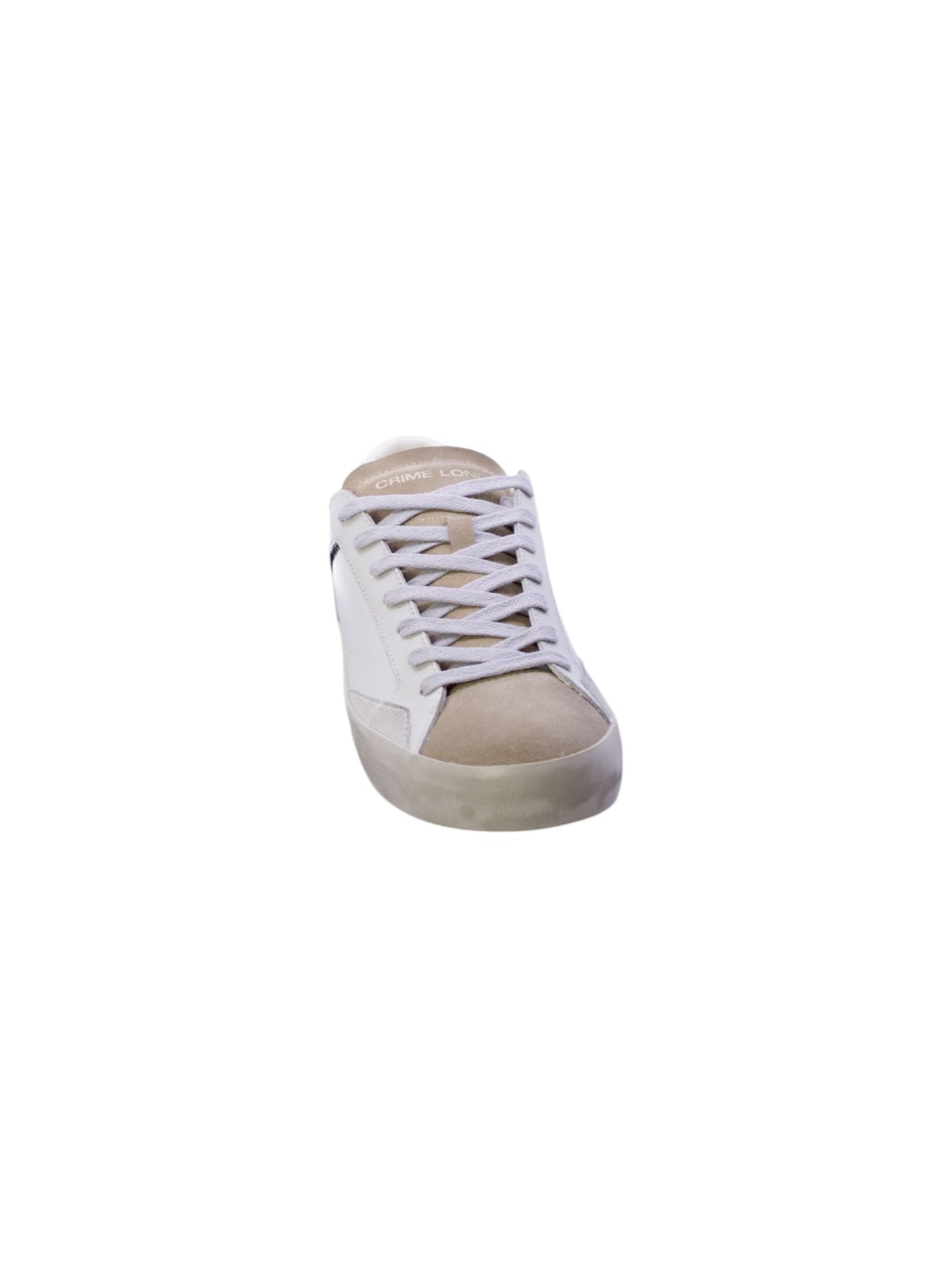 Crime london Sneakers Uomo Bianco Distressed 14009pp7b