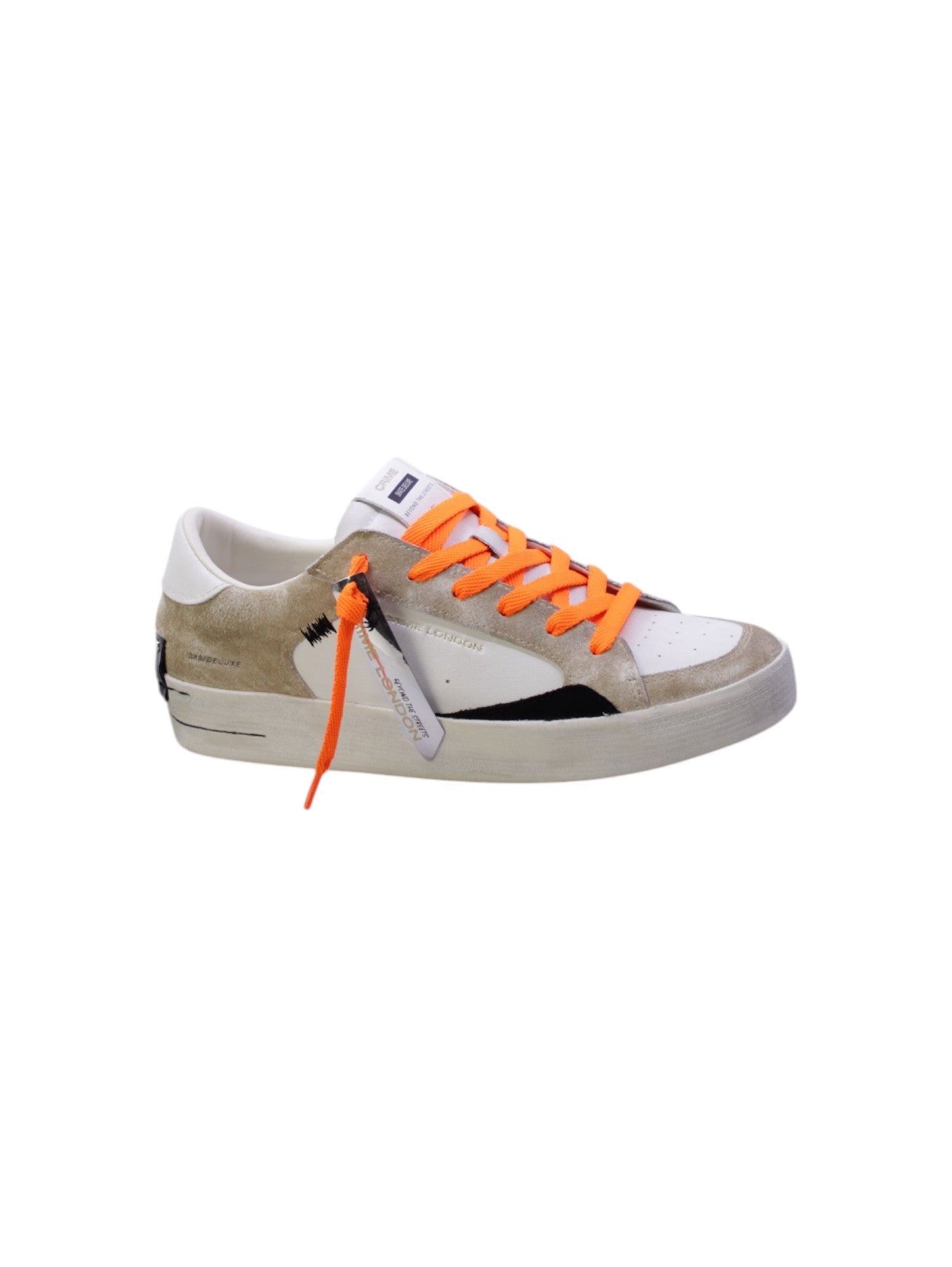 Crime london Sneakers Uomo Bianco Sk8 Deluxe 14104pp7b