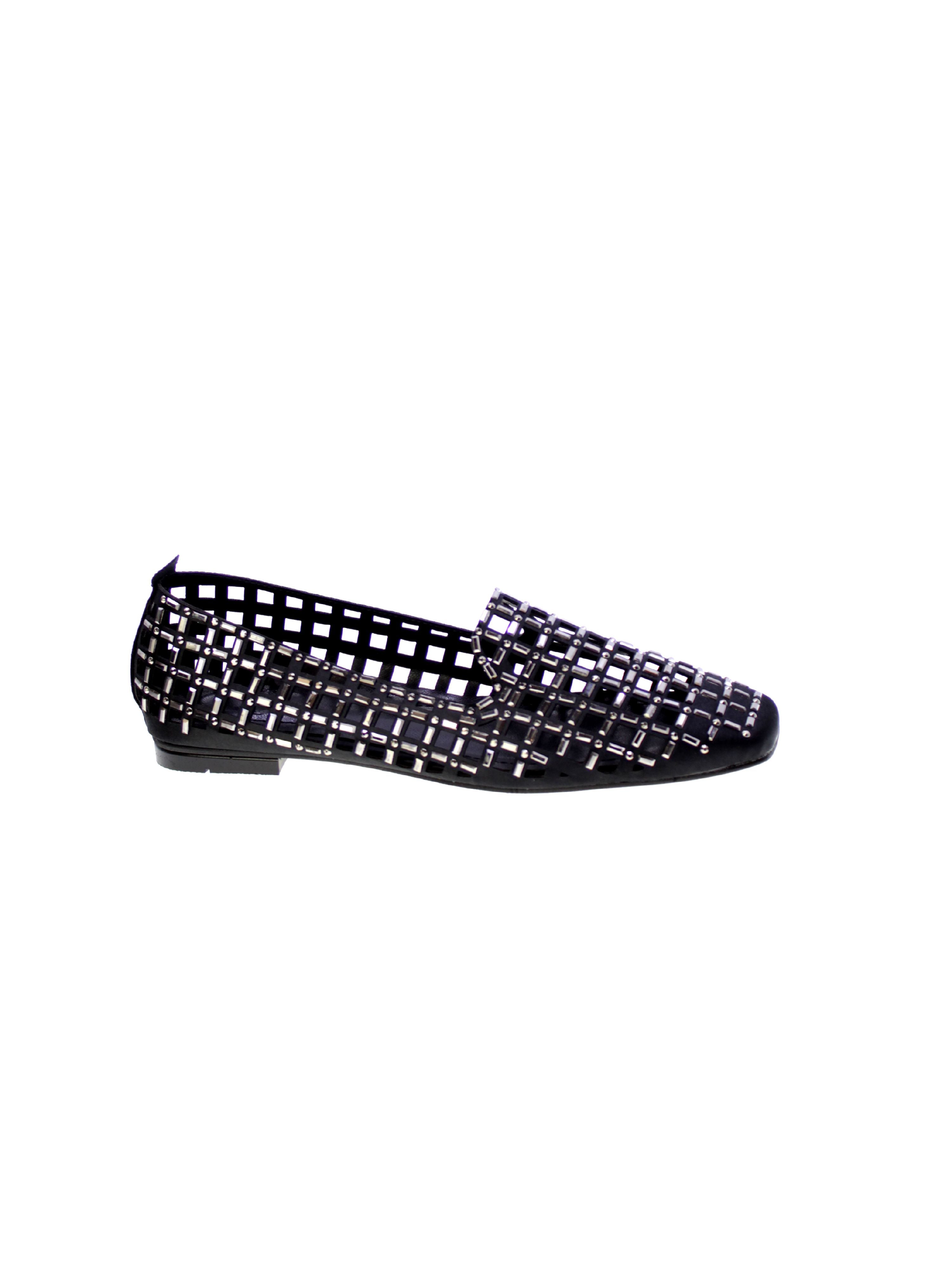 Exe Decollete Basso Strass Donna Nero Smp09