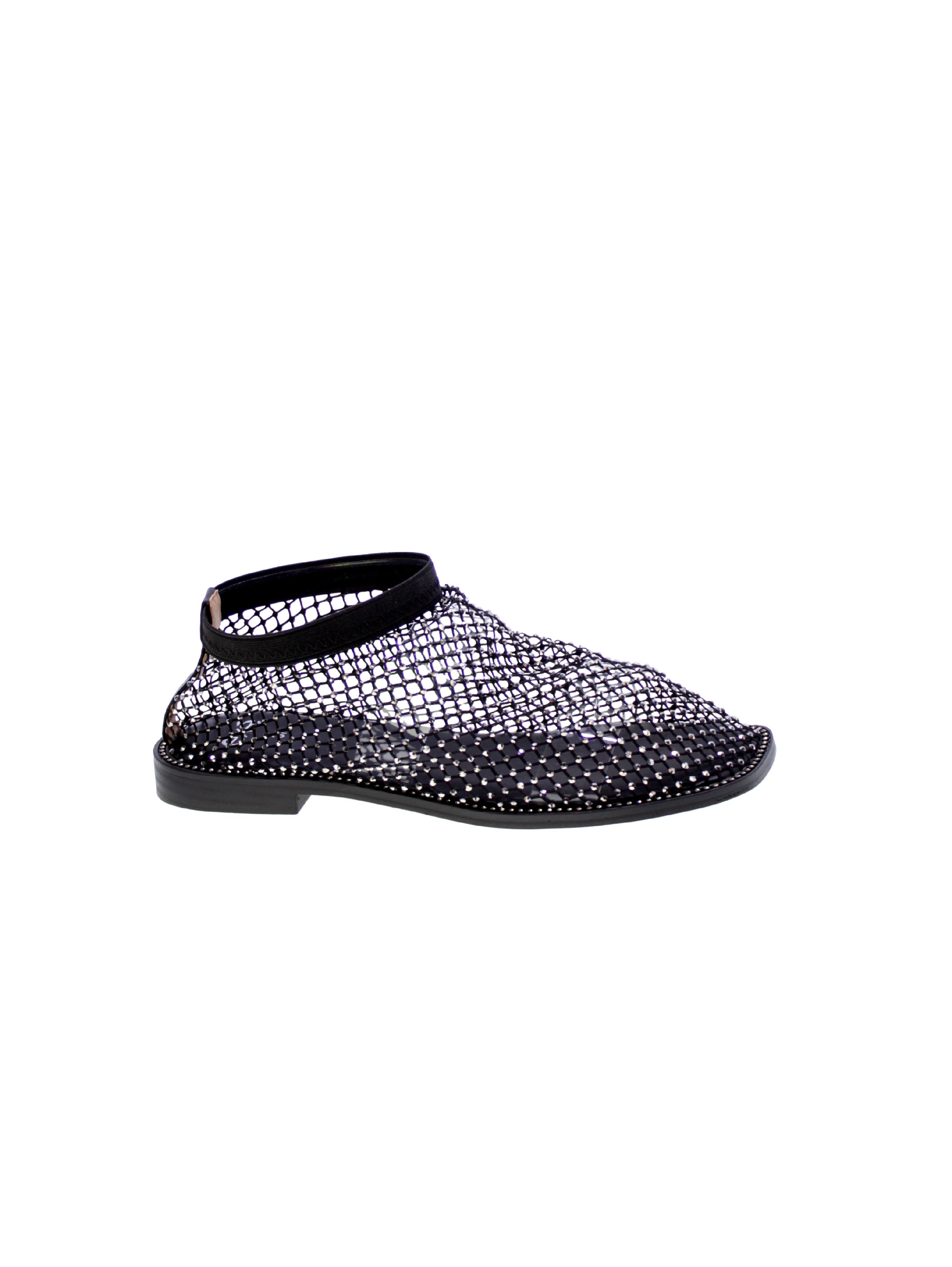 Exe Sandalo Basso Rete Donna Nero H3034-18