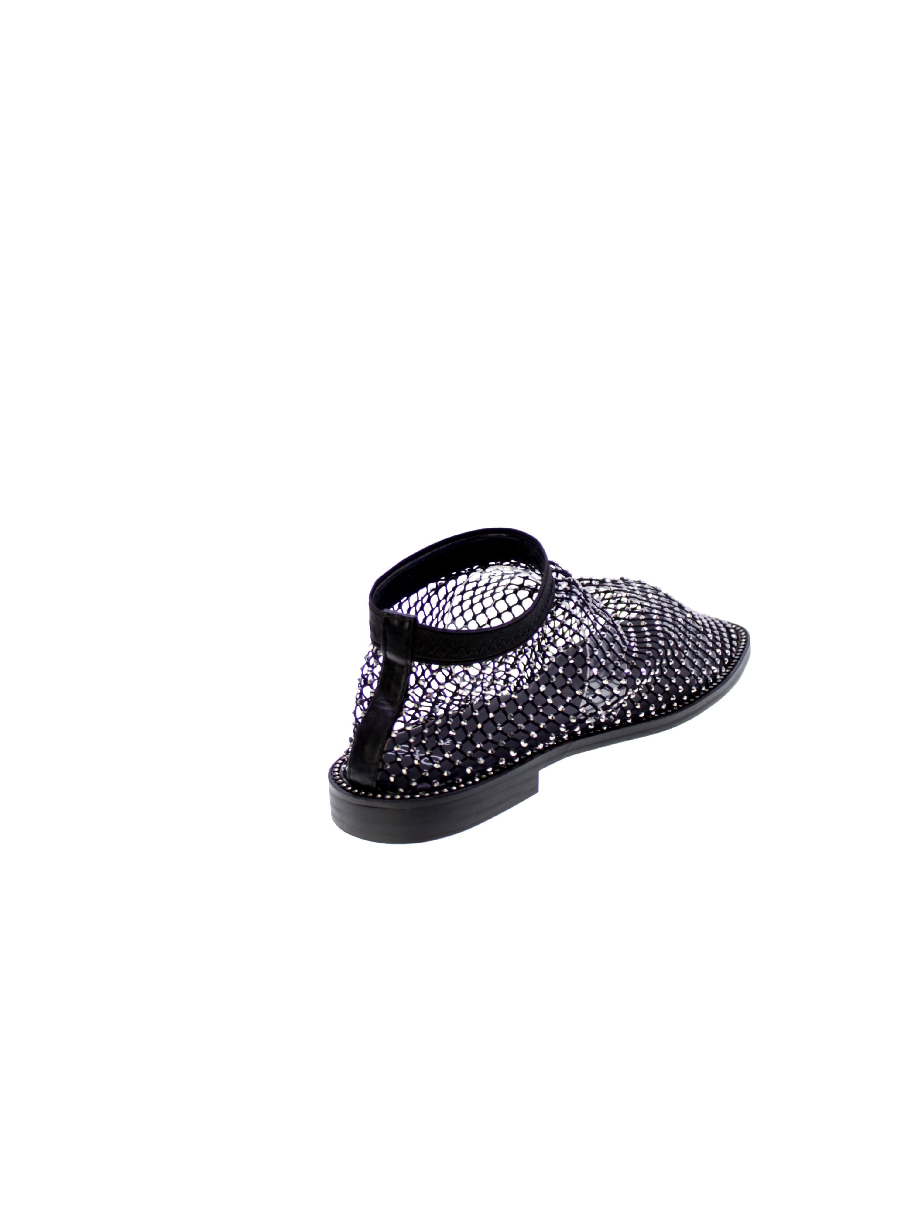Exe Sandalo Basso Rete Donna Nero H3034-18