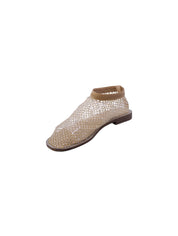 Exe Sandalo Basso Rete Donna Beige H3034-18