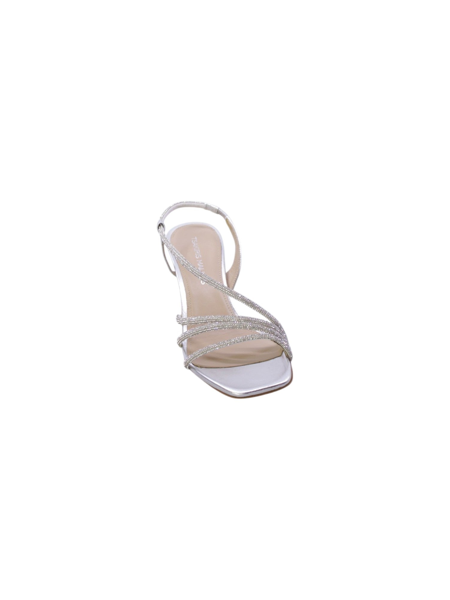 Tsakiris mallas Sandalo Strass Donna Argento Selena-869