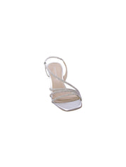 Tsakiris mallas Sandalo Strass Donna Argento Selena-869