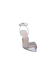 Exe Sandalo Fasce Strass Donna Argento Kristi-303