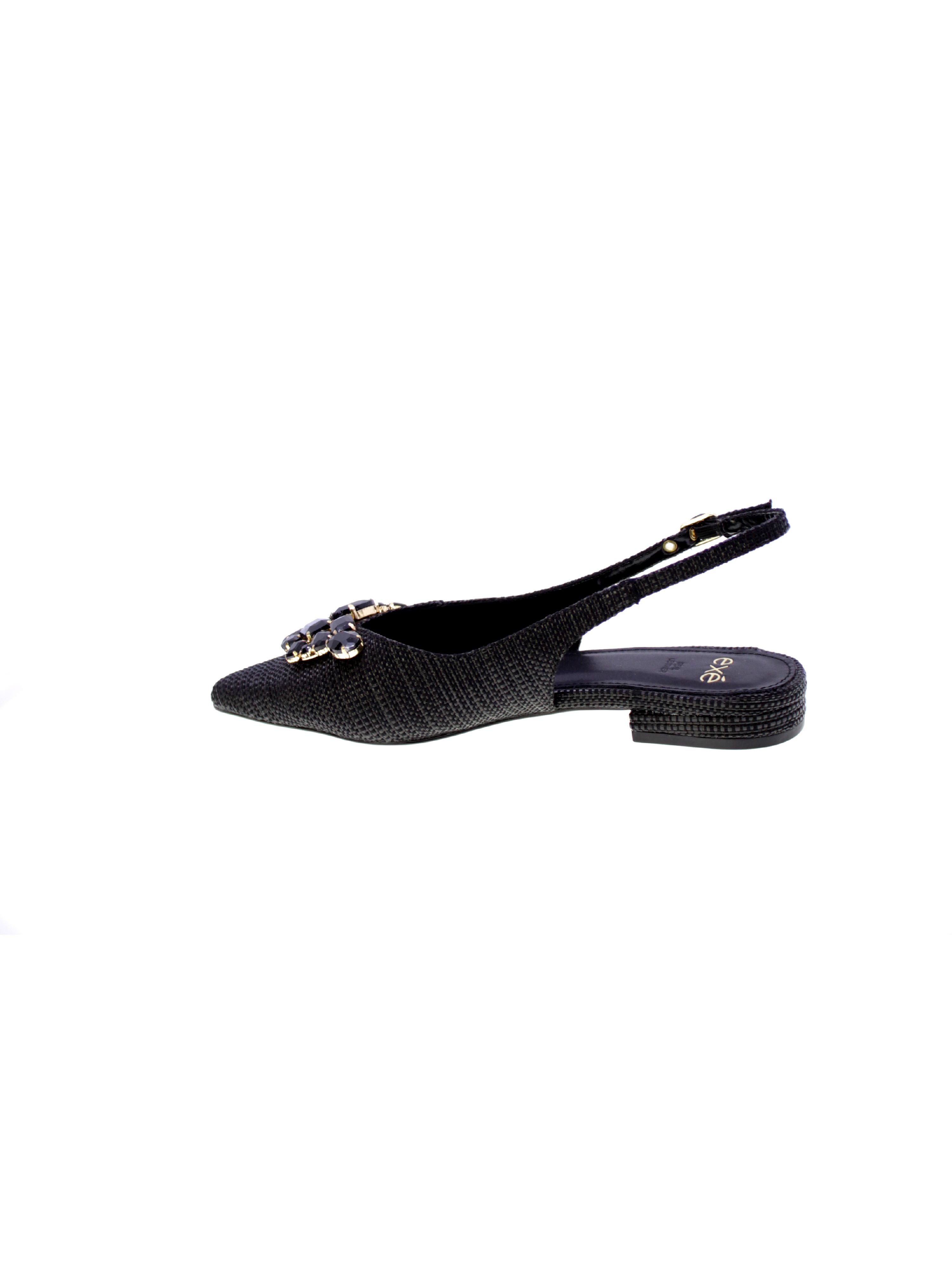 Exe Decollete Basso Tallone Aperto Donna Nero Kendal-450