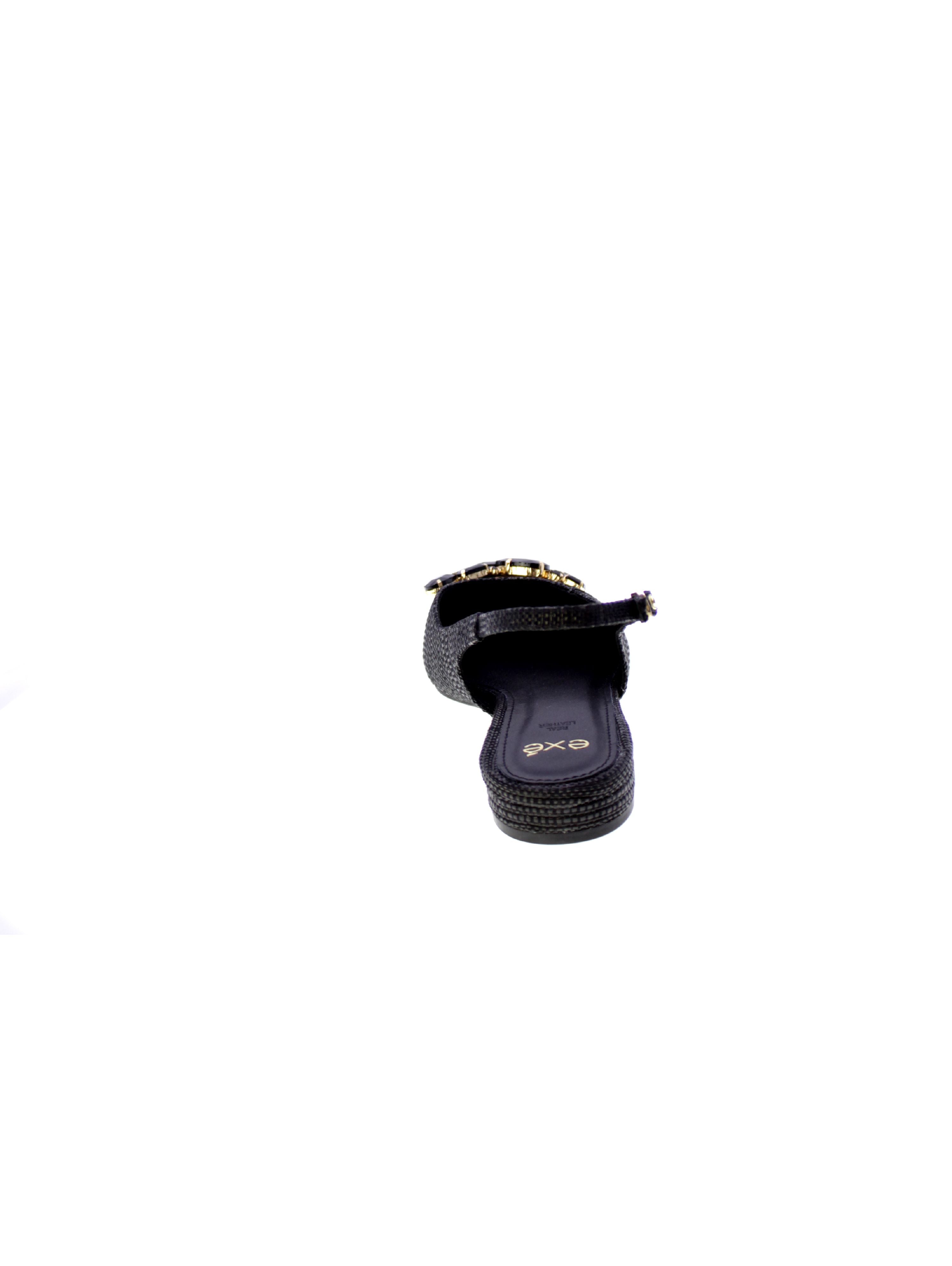 Exe Decollete Basso Tallone Aperto Donna Nero Kendal-450