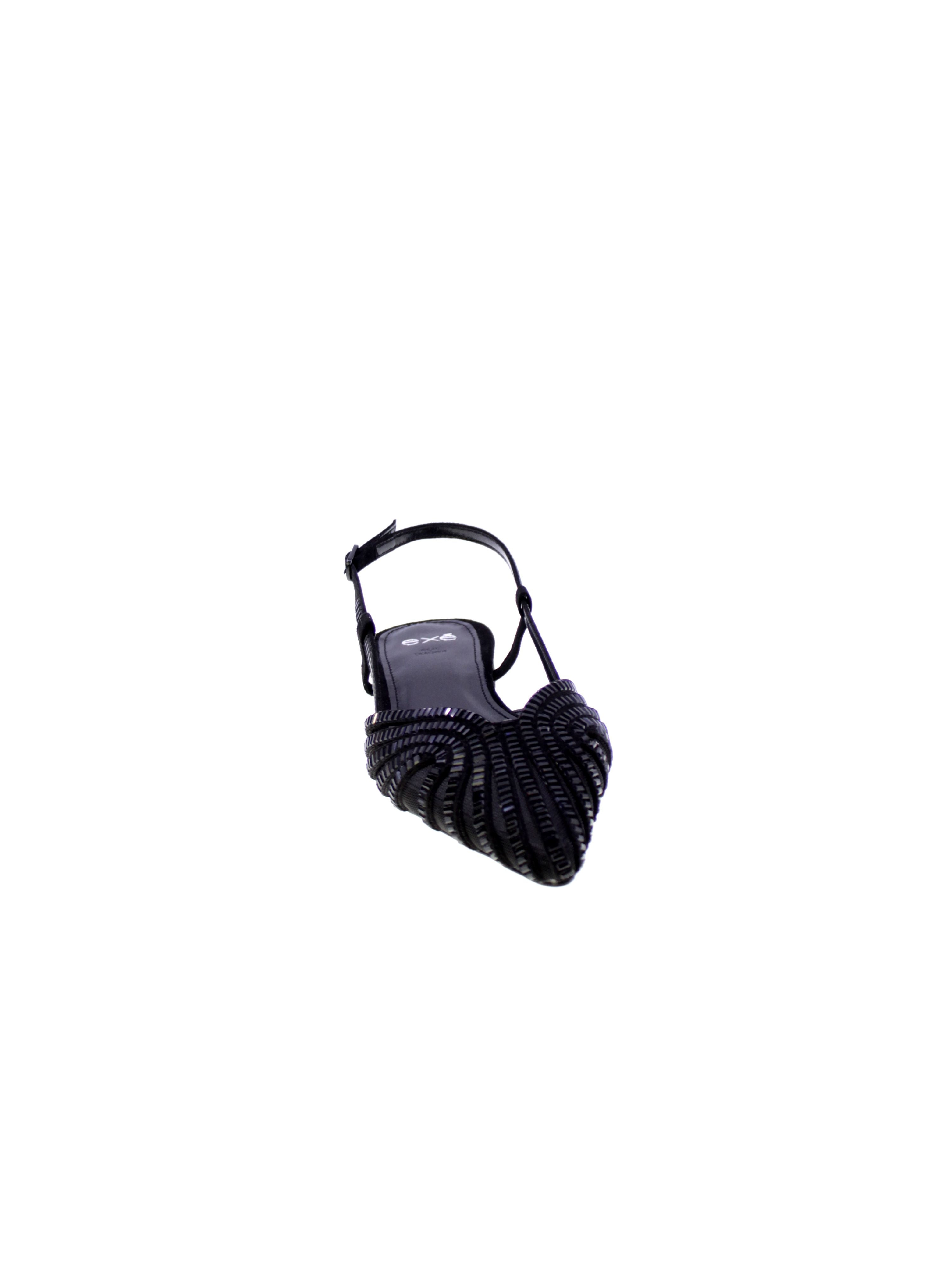 Exe Decollete Basso Tallone Aperto Donna Nero Kendal-244