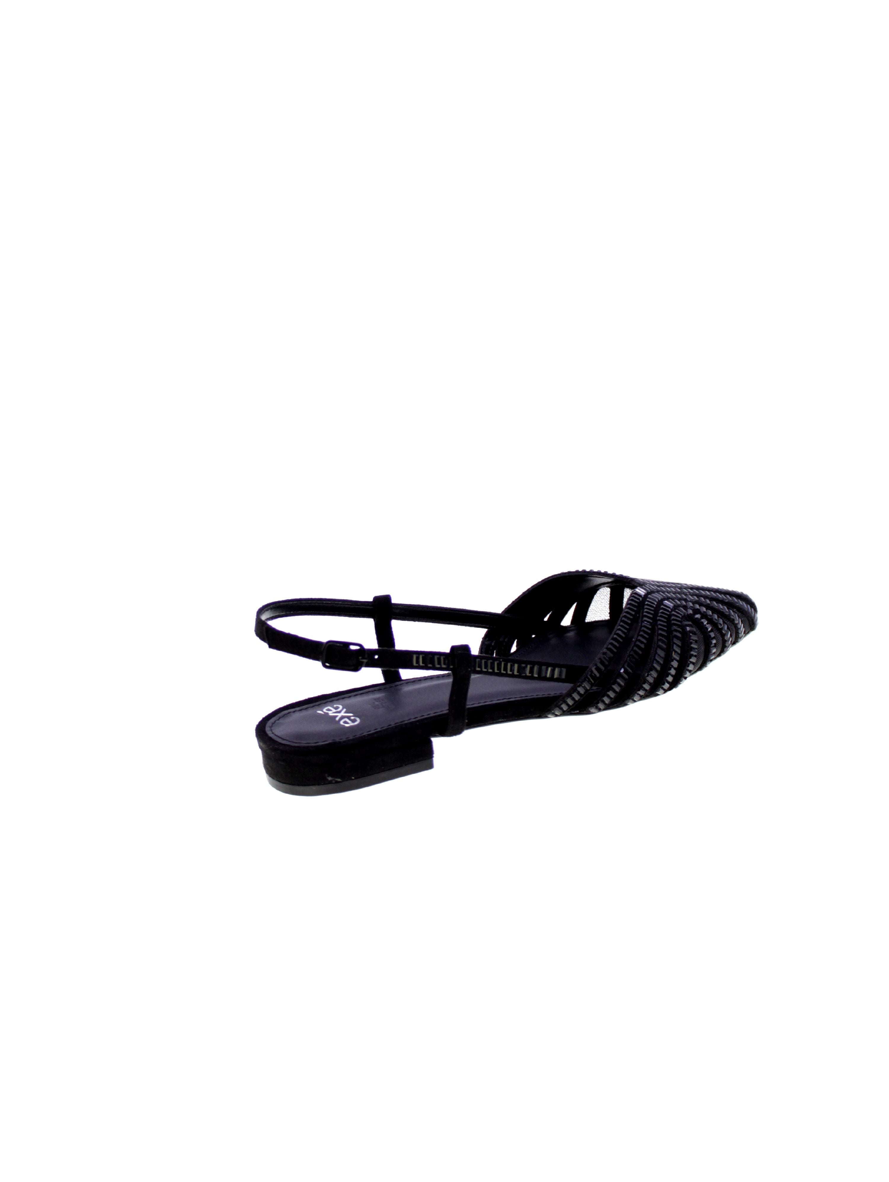 Exe Decollete Basso Tallone Aperto Donna Nero Kendal-244