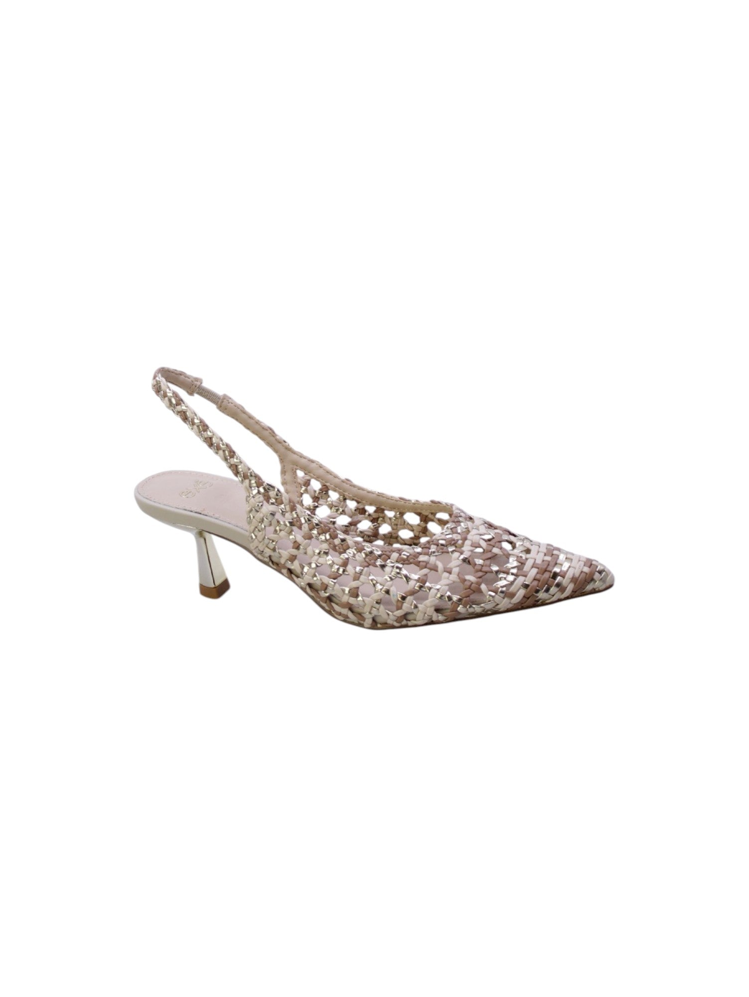 Exe Decollete Tallone Aperto Donna Avorio/Oro Selena-851