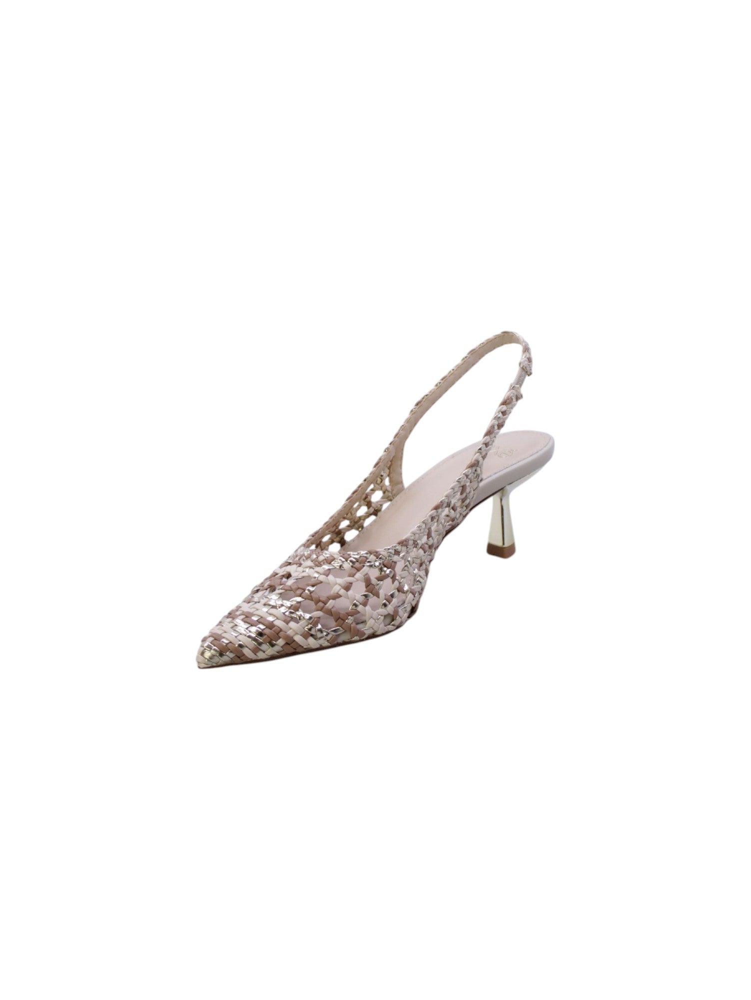 Exe Decollete Tallone Aperto Donna Avorio/Oro Selena-851