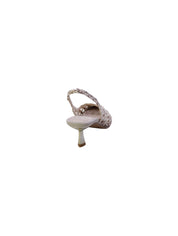 Exe Decollete Tallone Aperto Donna Avorio/Oro Selena-851