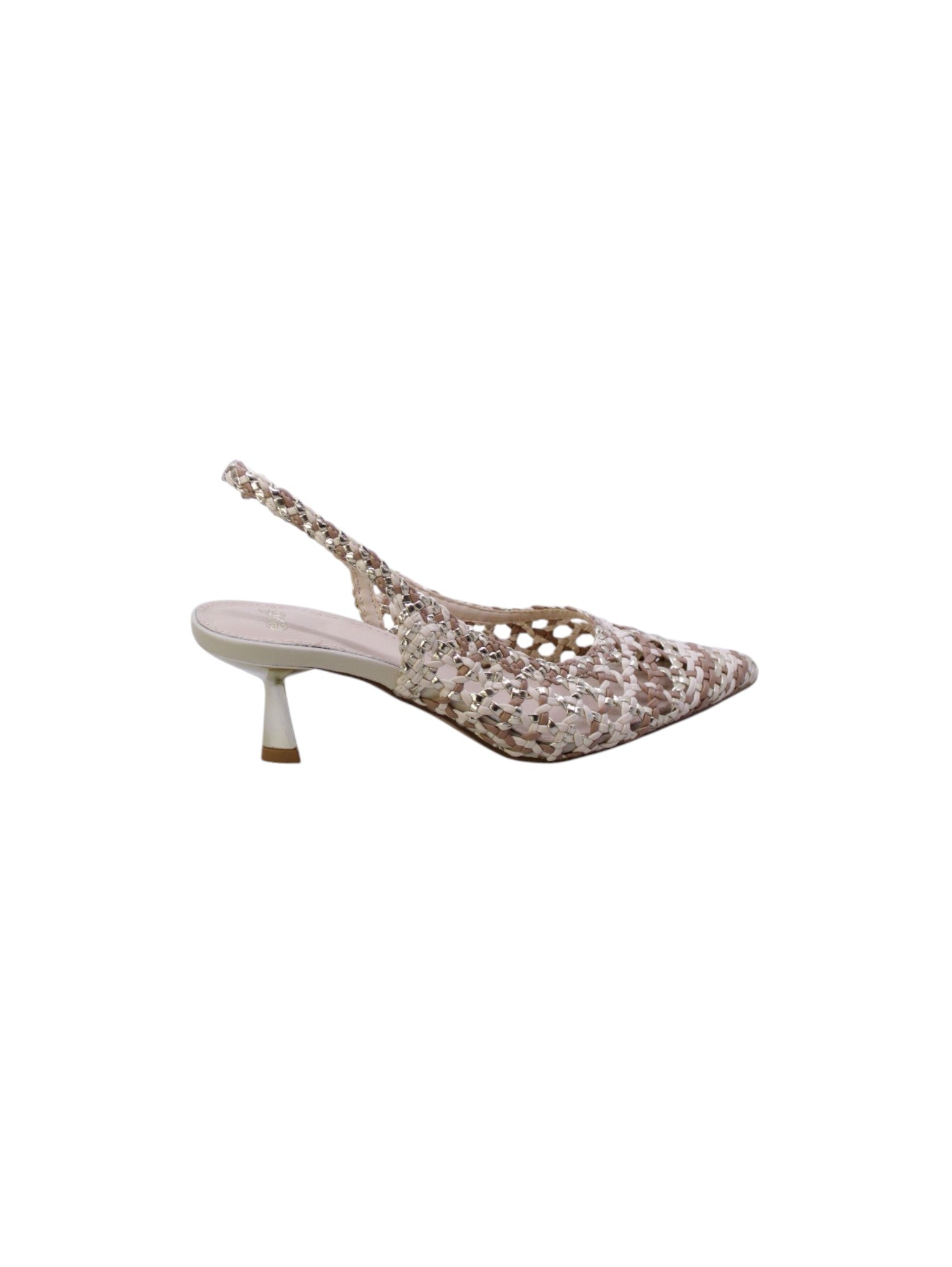 Exe Decollete Tallone Aperto Donna Avorio/Oro Selena-851