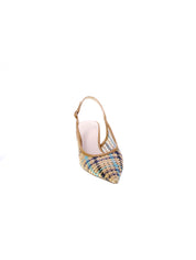 Exe Decollete Tallone Aperto Donna Camel Iris-442