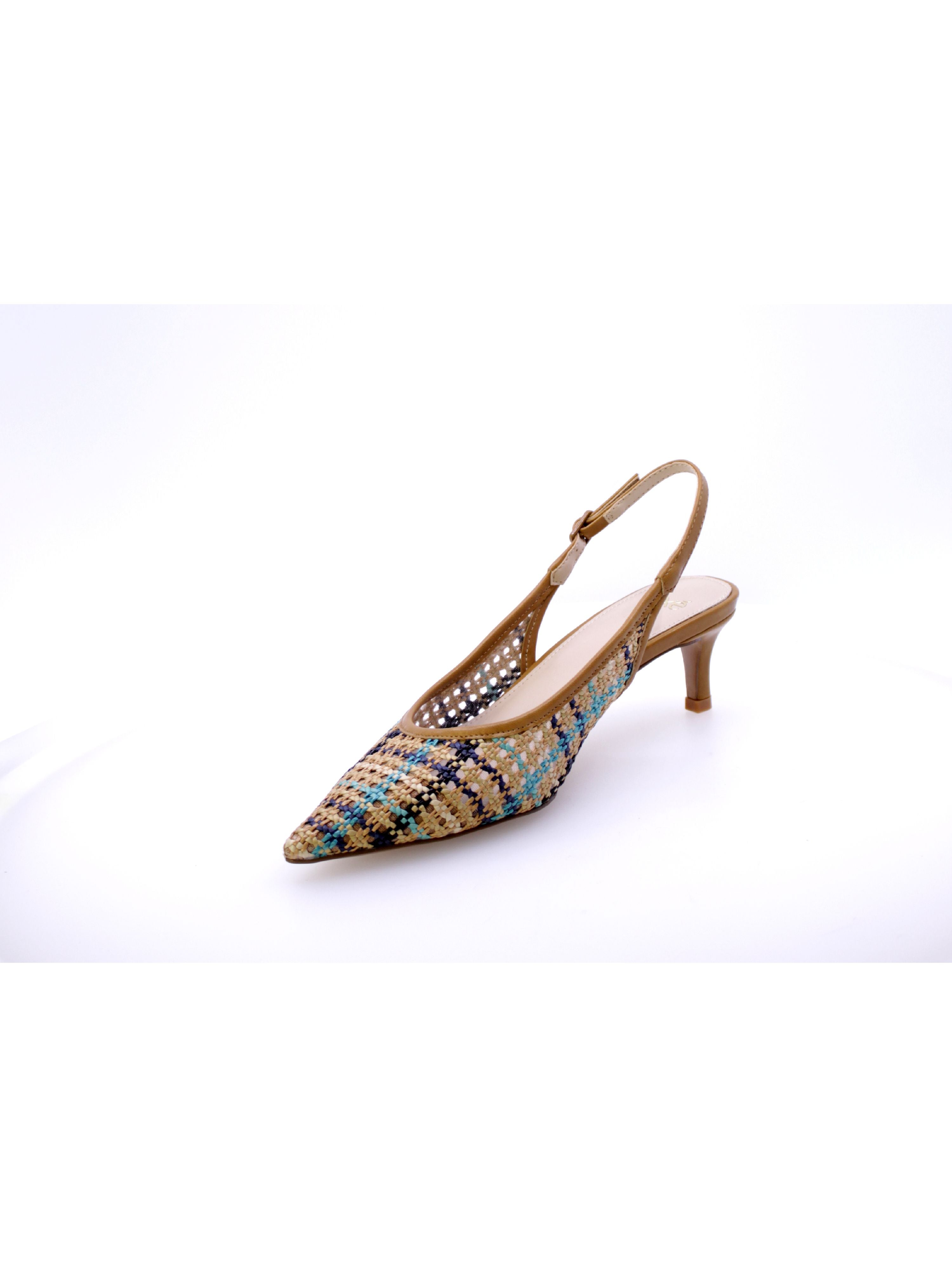 Exe Decollete Tallone Aperto Donna Camel Iris-442