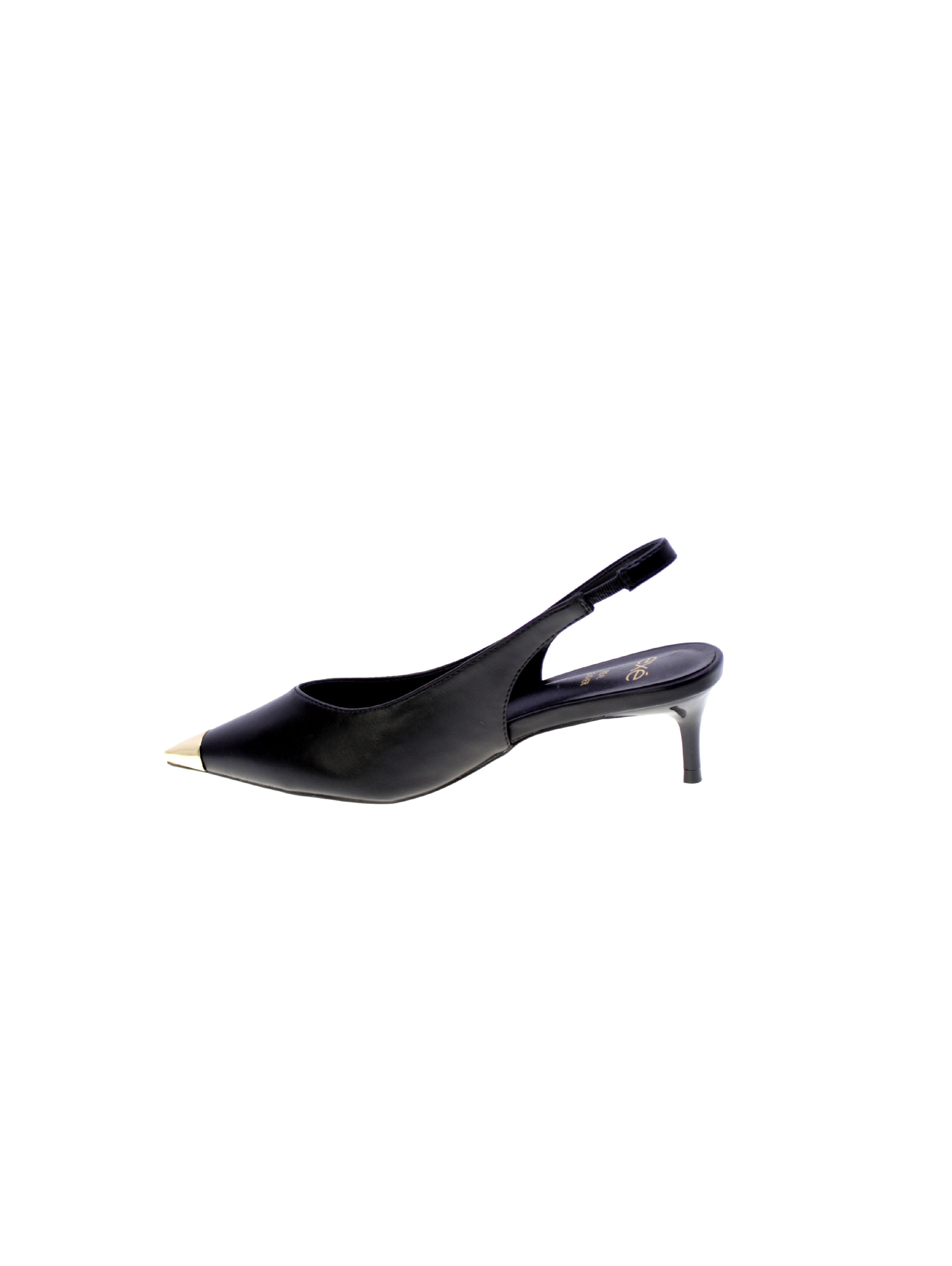 Exe Decollete Tallone Aperto Donna Nero Ct069-d3004c
