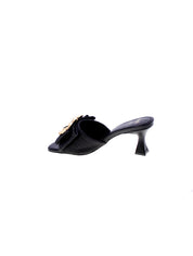 Exe Sandalo Mules Rafia Donna Nero Lucia-190