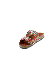 Exe Sandalo Mules Coralli Donna Multicolor Cuoio 230705-2