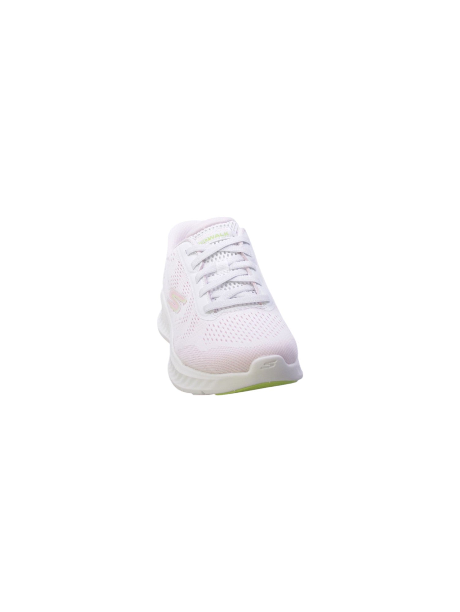 Skechers Sneakers Donna Bianco/Rosa 125643wpk Go Walk Now Kloe