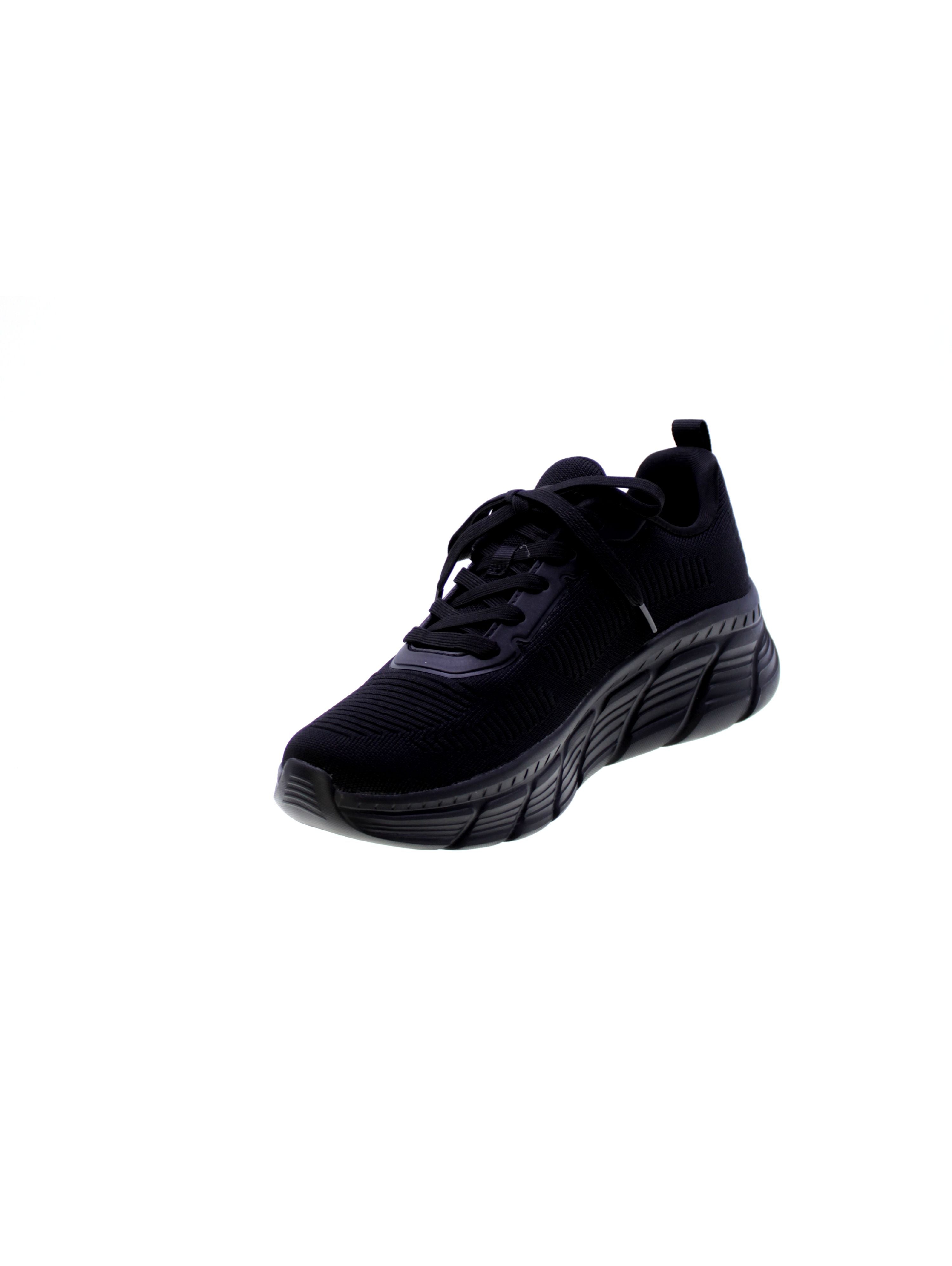 Skechers Sneakers Donna Nero 117385bbk Bobs B Flex Flying Hi