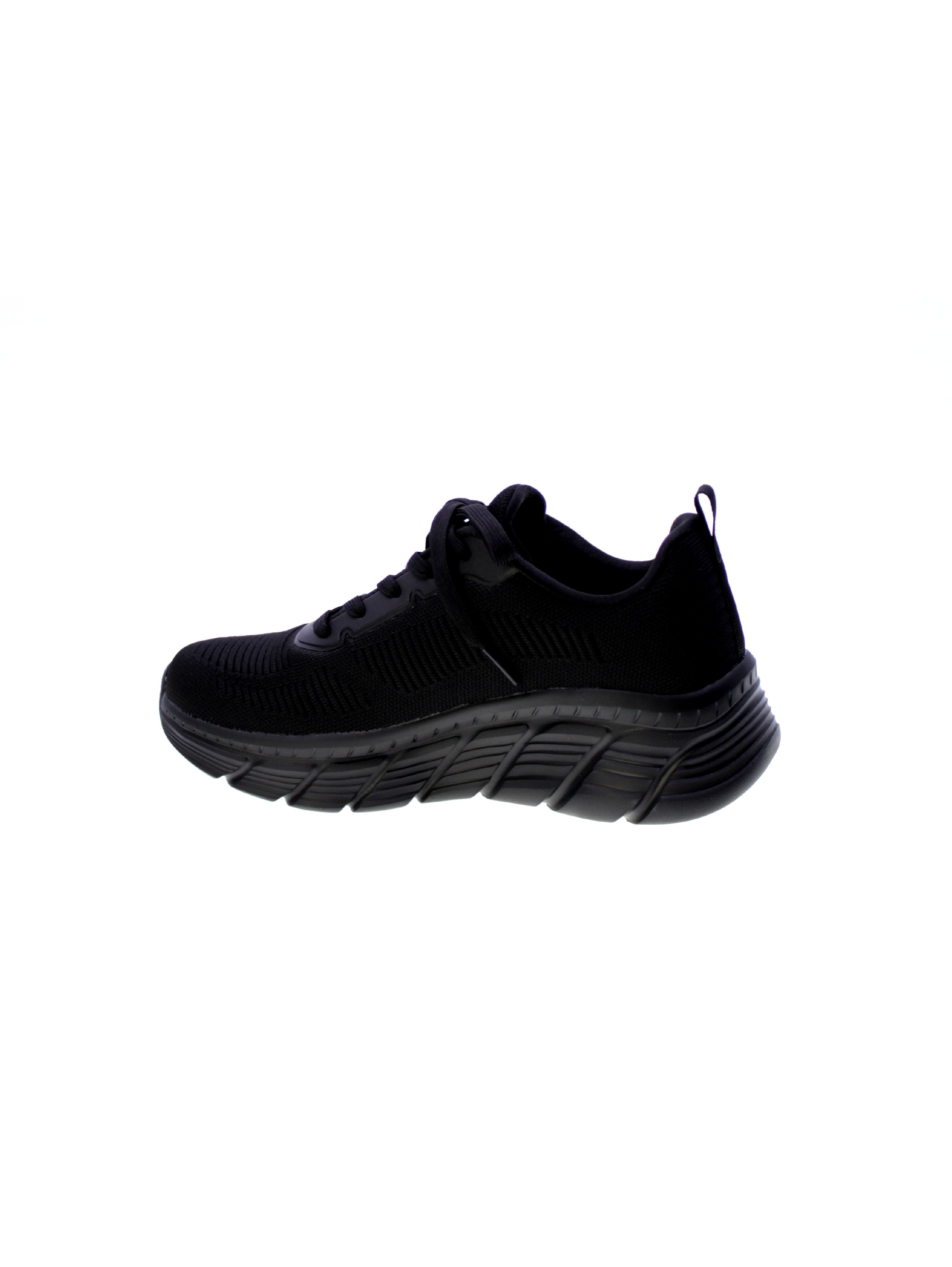 Skechers Sneakers Donna Nero 117385bbk Bobs B Flex Flying Hi