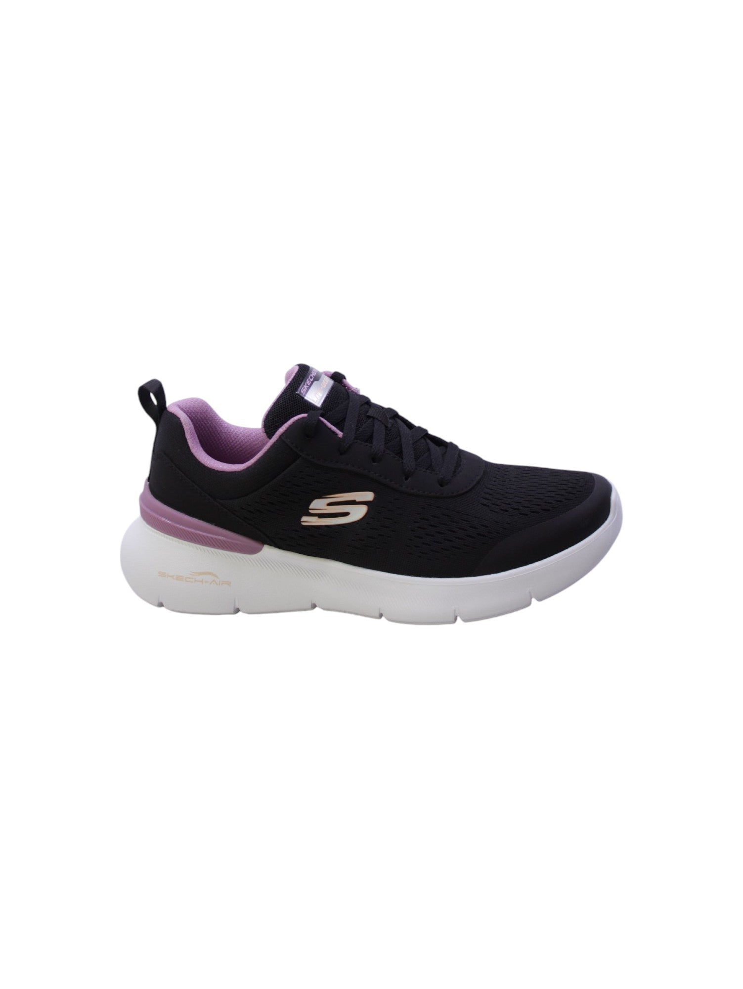 Skechers Sneakers Donna Nero 150370bkmv Dynamight 2.0 New Heights