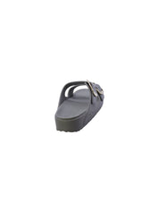 Skechers Sandalo Mules Doppia Fascia Donna Oliva 111592olv Arch Fit Gold Star