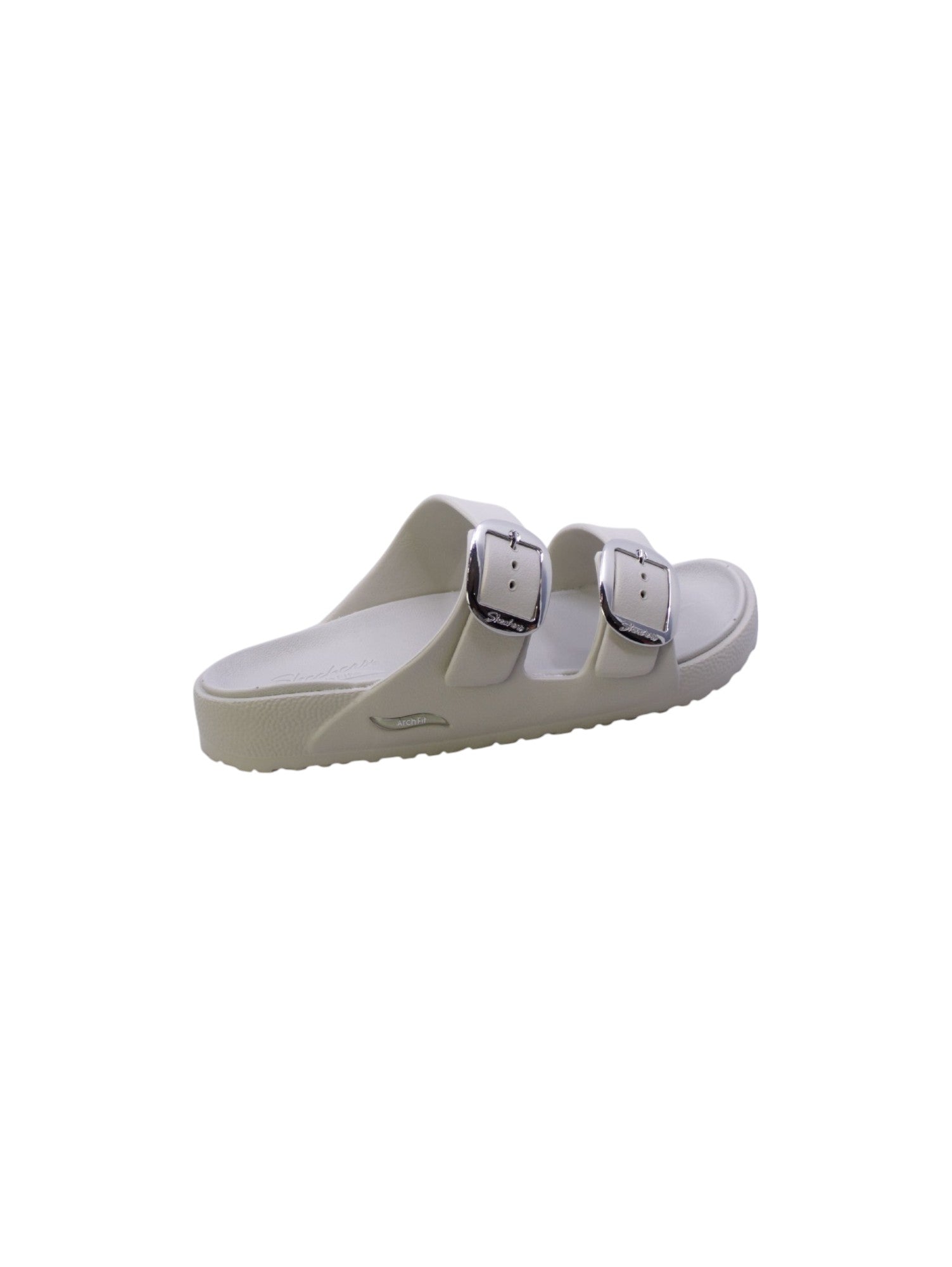 Skechers Sandalo Mules Dop Fascia Donna Naturale 111592nat Arch Fit Gold Star