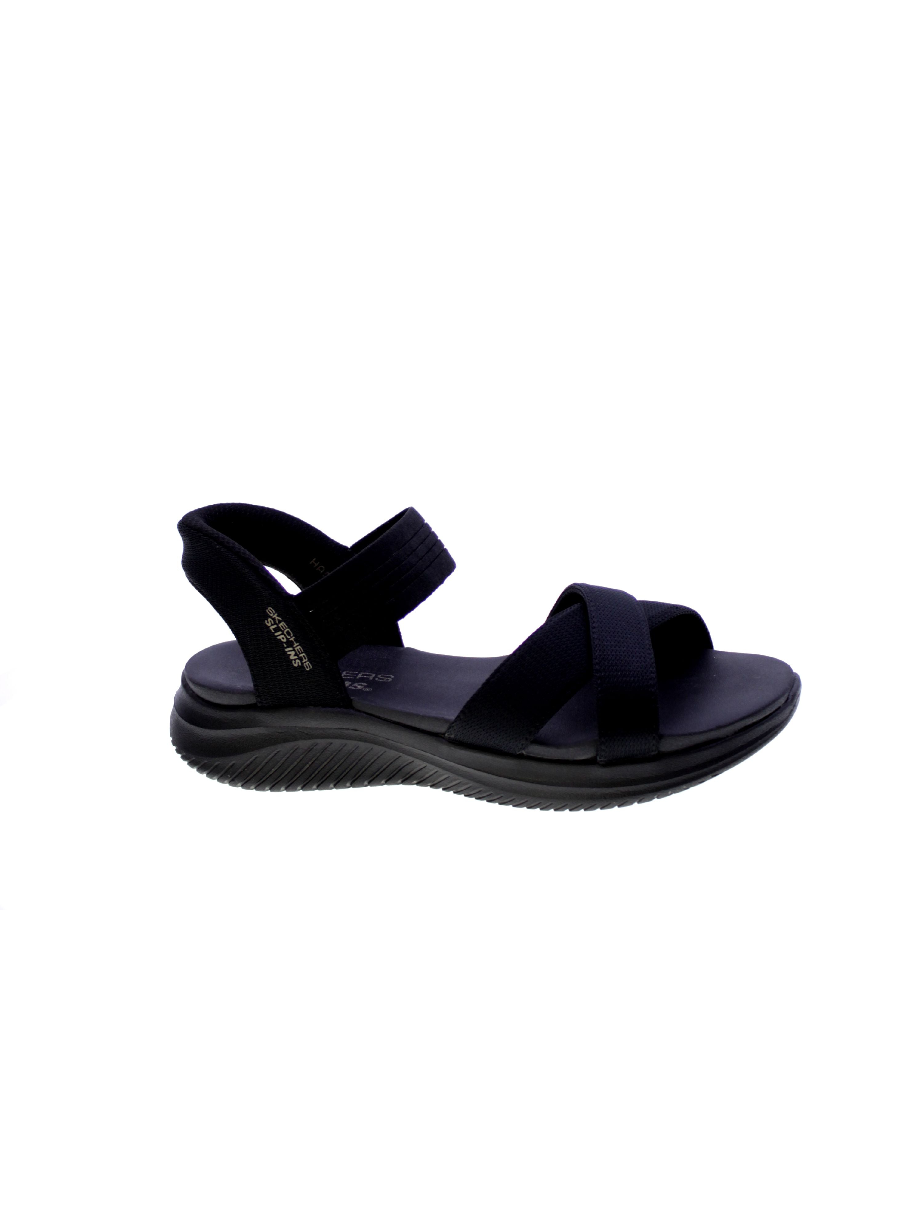 Skechers Sandalo Donna Nero 119975bbk Ultra Flex Never Better