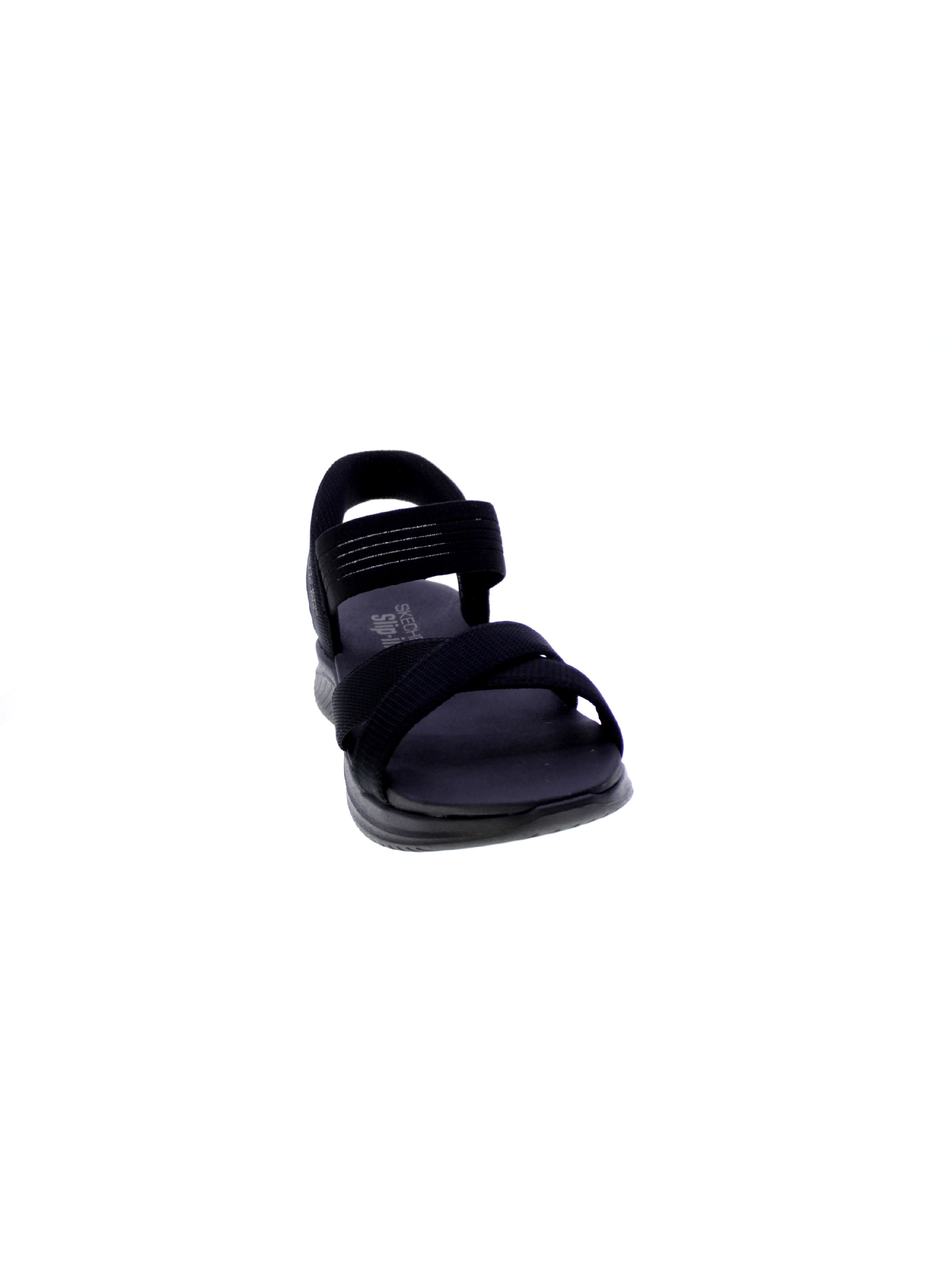 Skechers Sandalo Donna Nero 119975bbk Ultra Flex Never Better