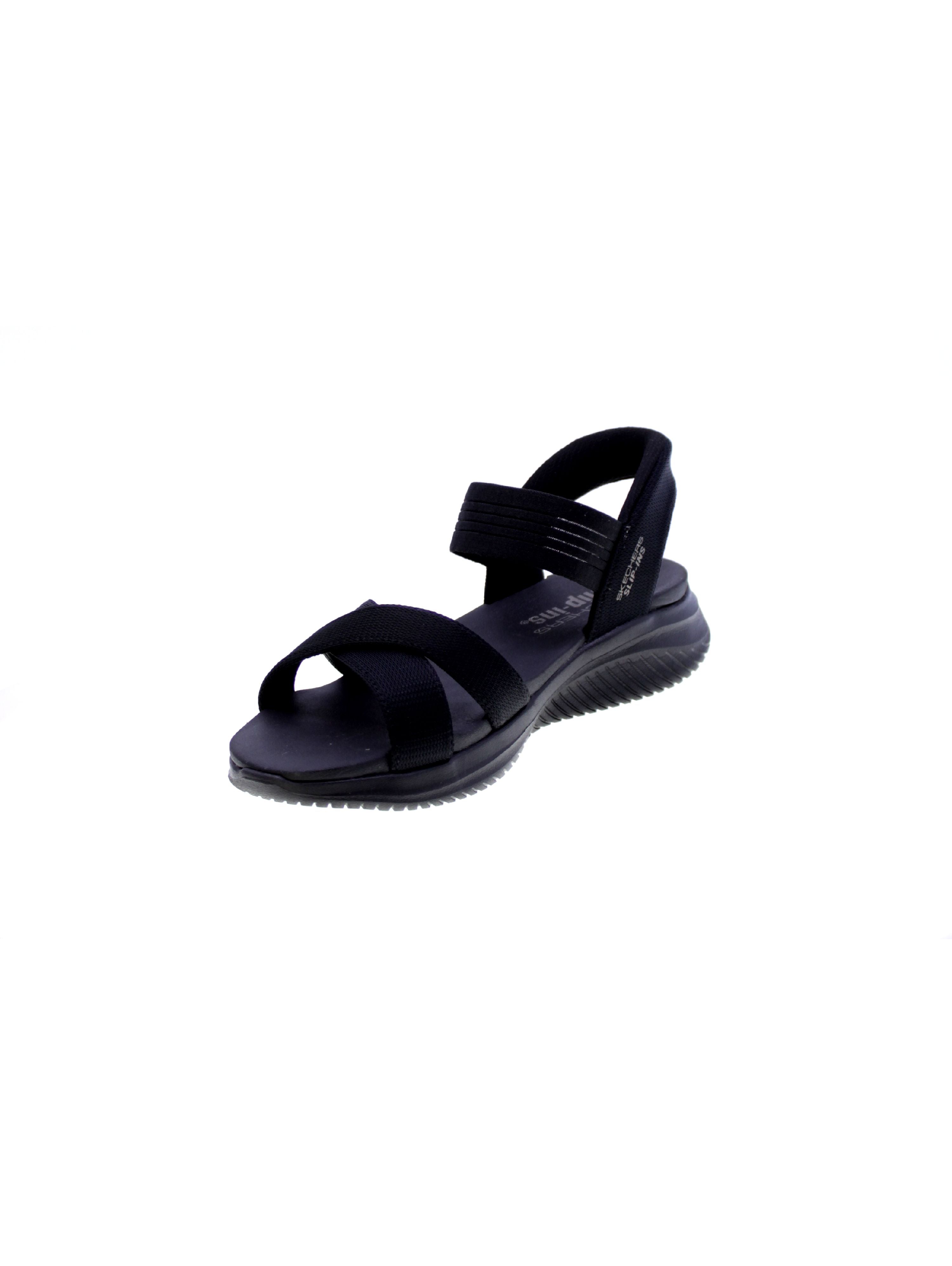 Skechers Sandalo Donna Nero 119975bbk Ultra Flex Never Better