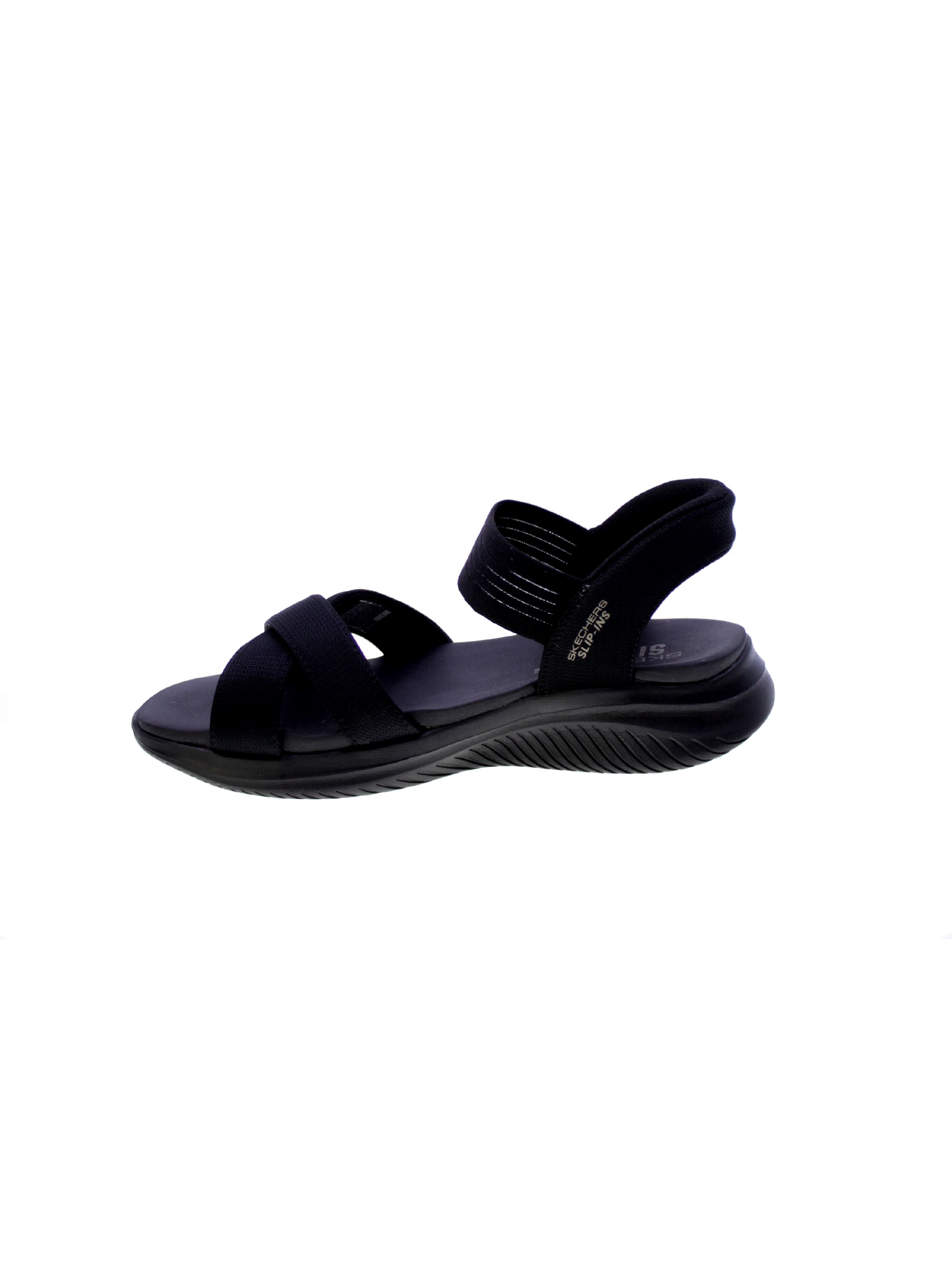 Skechers Sandalo Donna Nero 119975bbk Ultra Flex Never Better