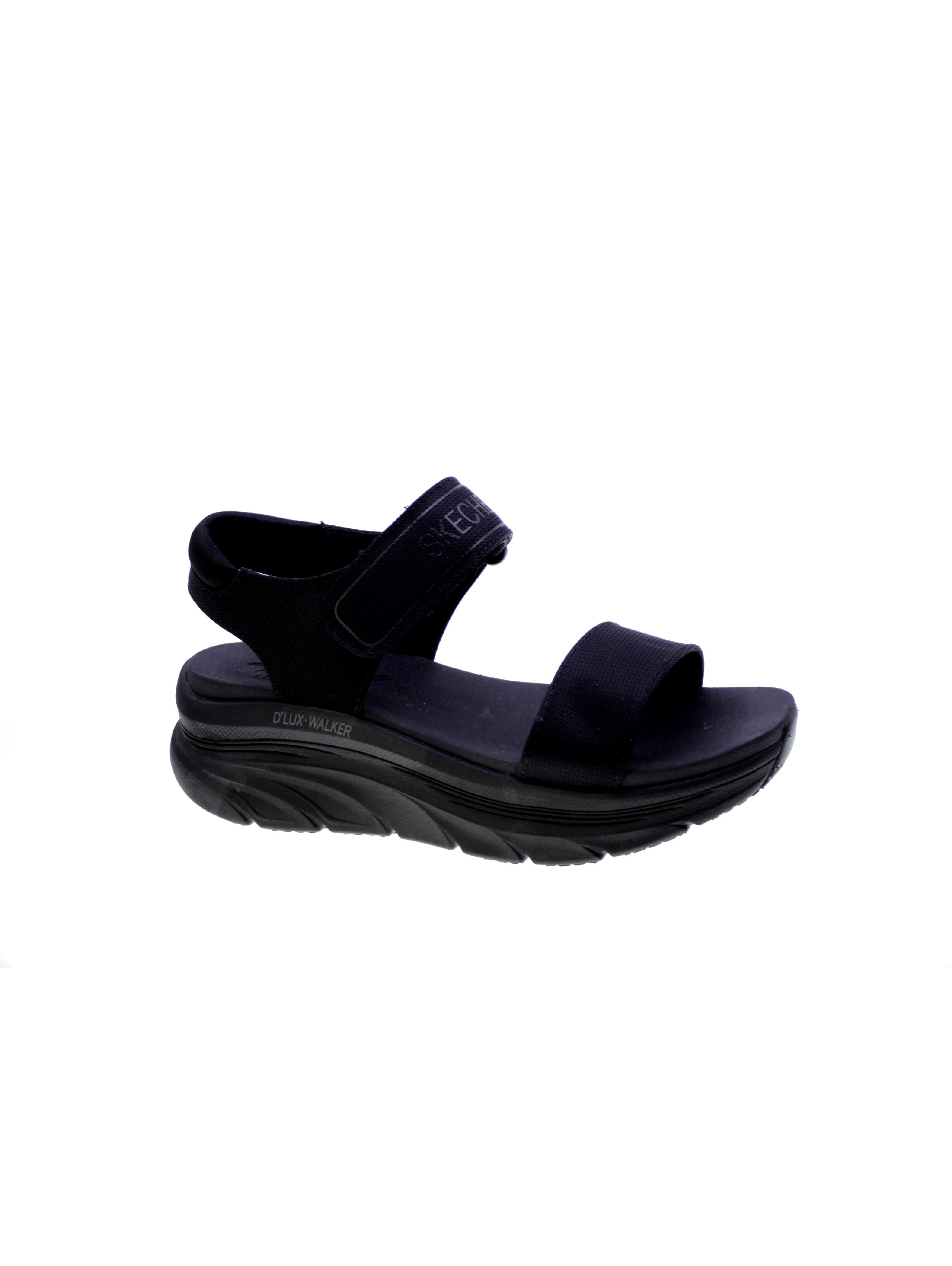 Skechers Sandalo Donna Nero D'Lux New Block 119226bbk