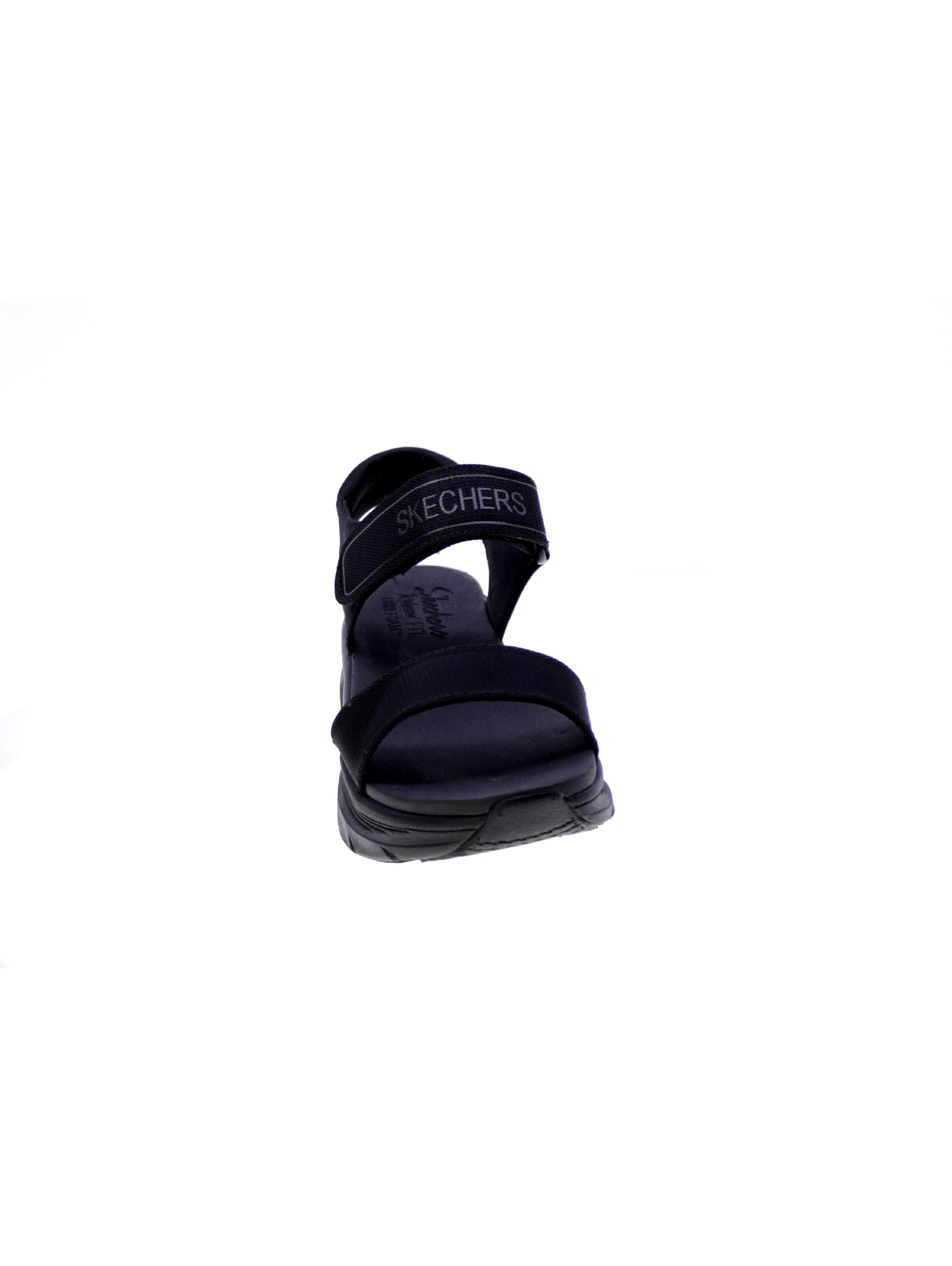 Skechers Sandalo Donna Nero D'Lux New Block 119226bbk