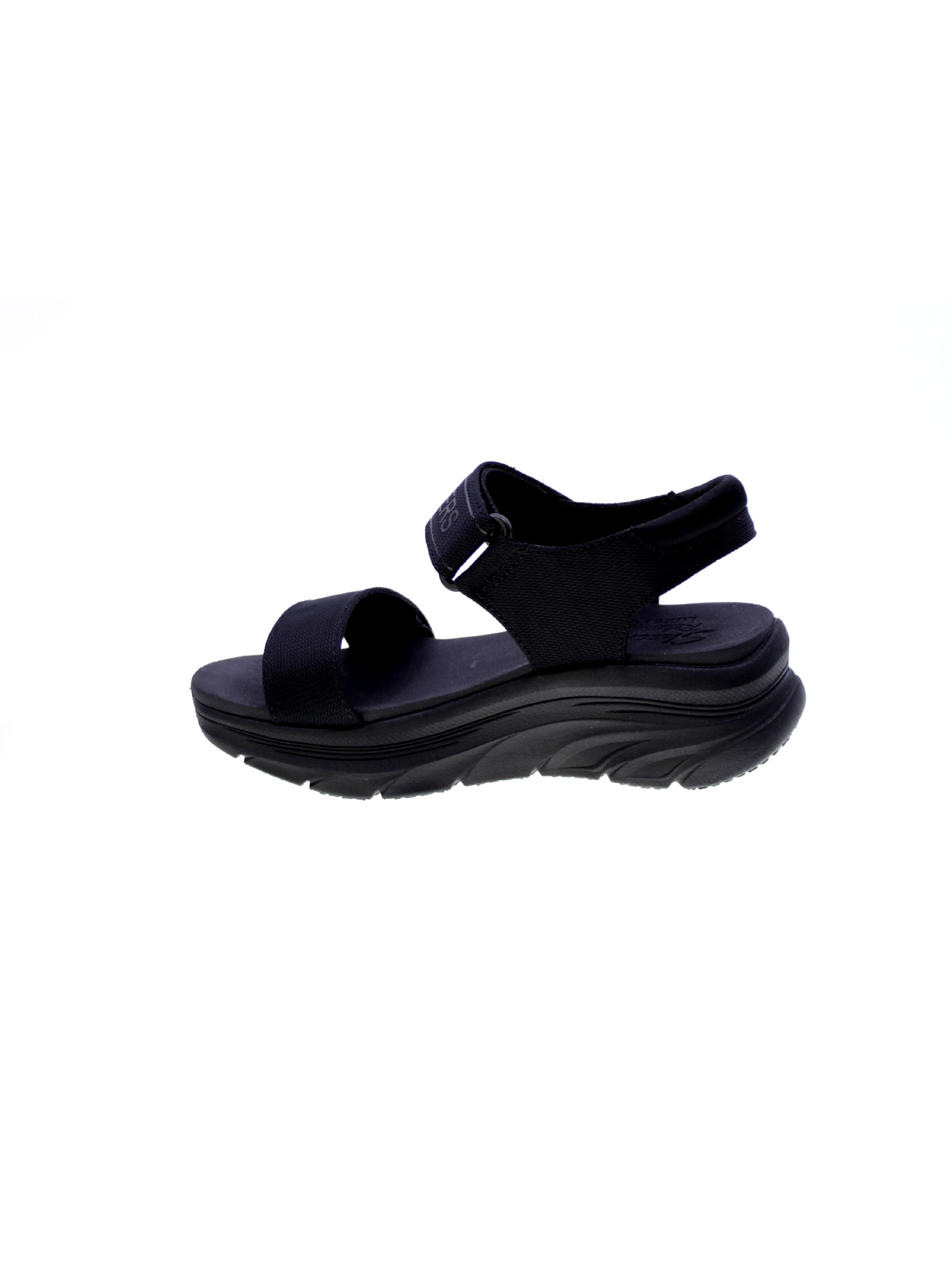 Skechers Sandalo Donna Nero D'Lux New Block 119226bbk